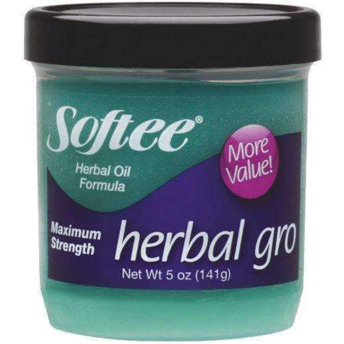 Herbal Gro Maximum Strength - Enhance & Nourish All Hair Types, 5 oz,(Softee Products) by Softee