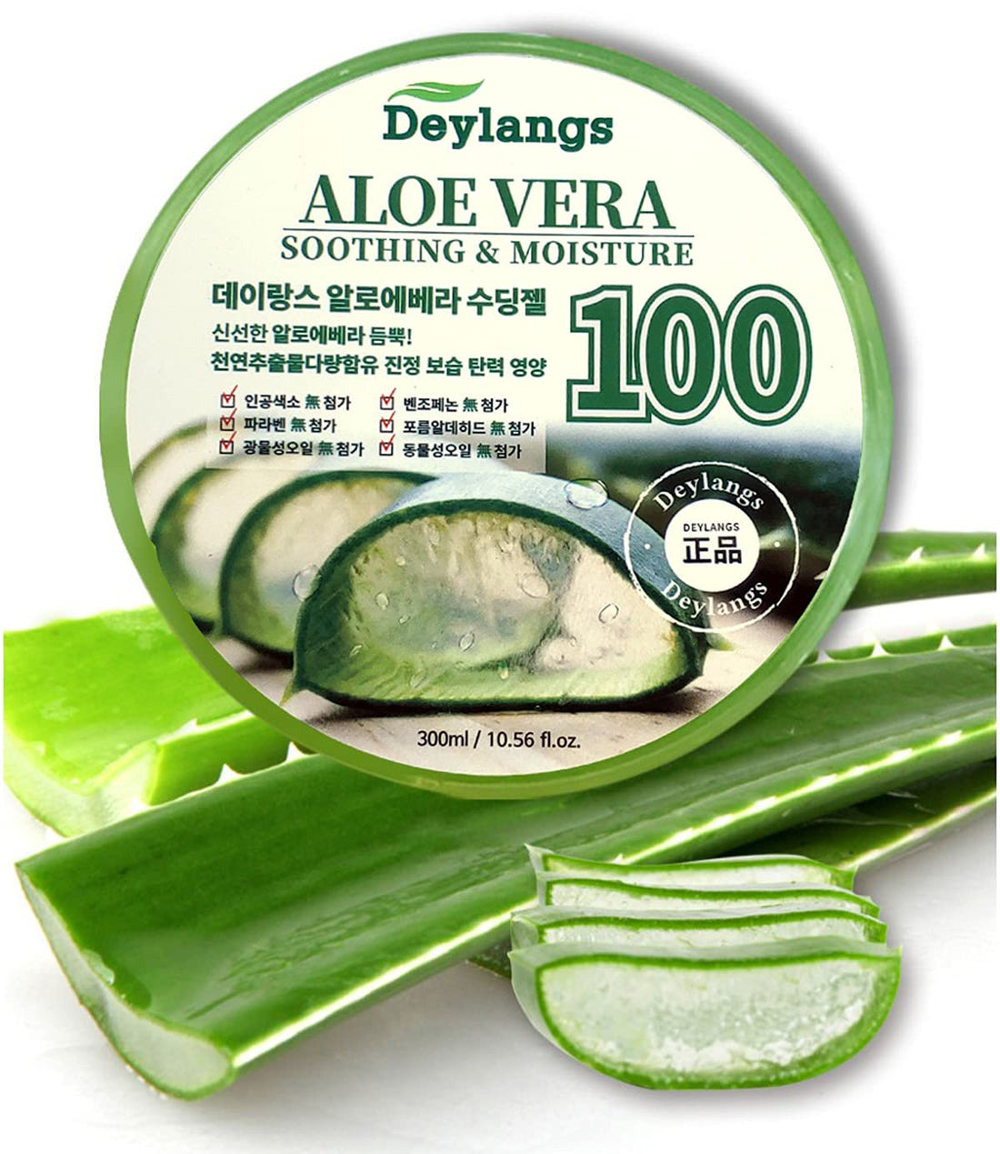 SELY Korean Cosmetics Soothing Moisture Aloe Vera Gel (300ml (10.6oz))