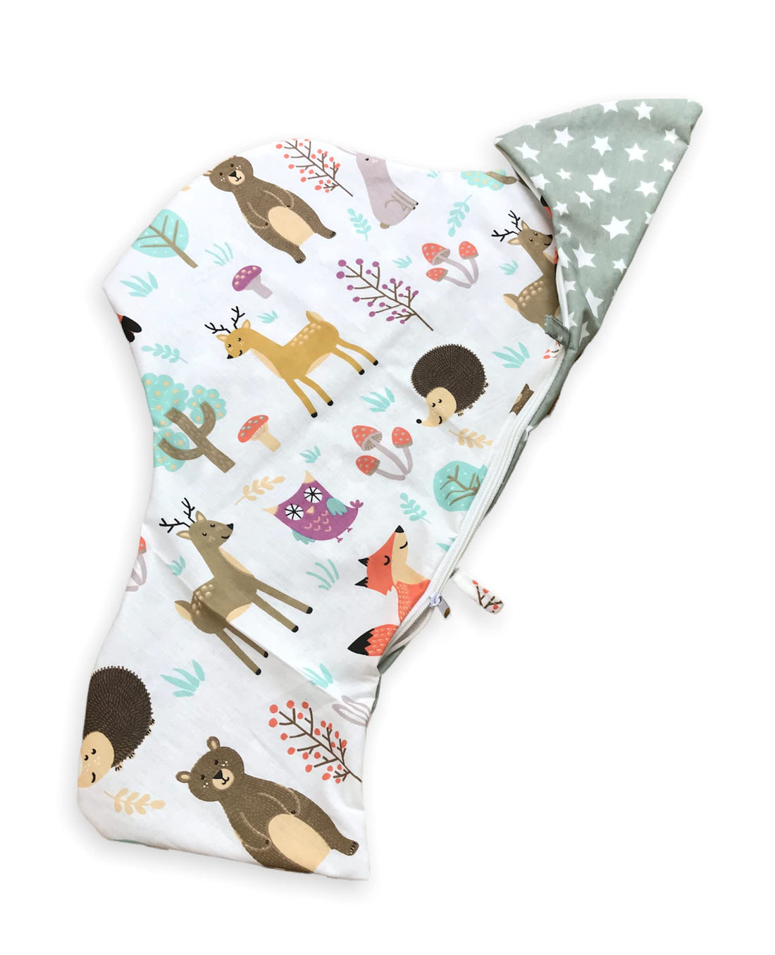 High Chair Cover for IKEA Antilop,Cotton Cover for Inflatable Cushion, Cushion Cover for High Chairs for Babies and Toddlers, High Chair Accessories, It is Only Cover! (Nature Green)