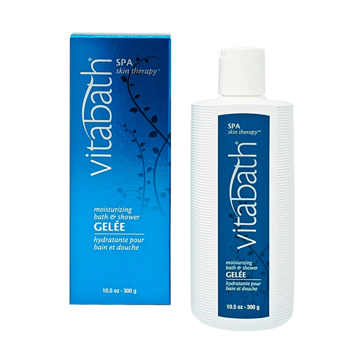 Vitabath Spa Skin Therapy Bath & Shower Gelee Moisturizing Body Cleanser Floral & Sandalwood - Cruelty-Free - Paraben-Free - 10.5 oz