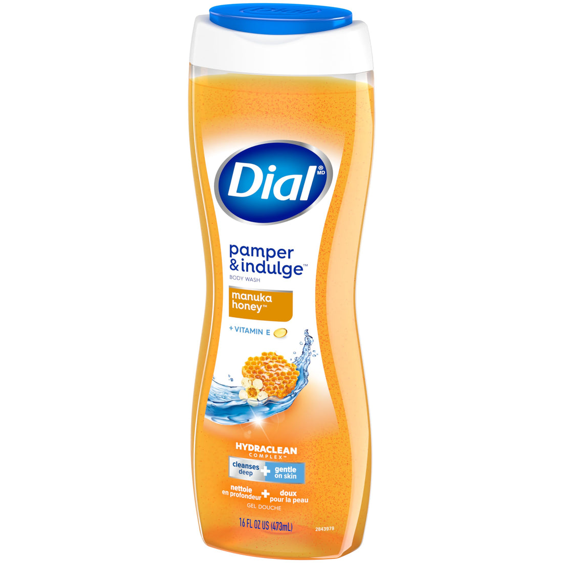 NEW.Dial Manuka Honey Body Wash 16 Ounce (2Pack)