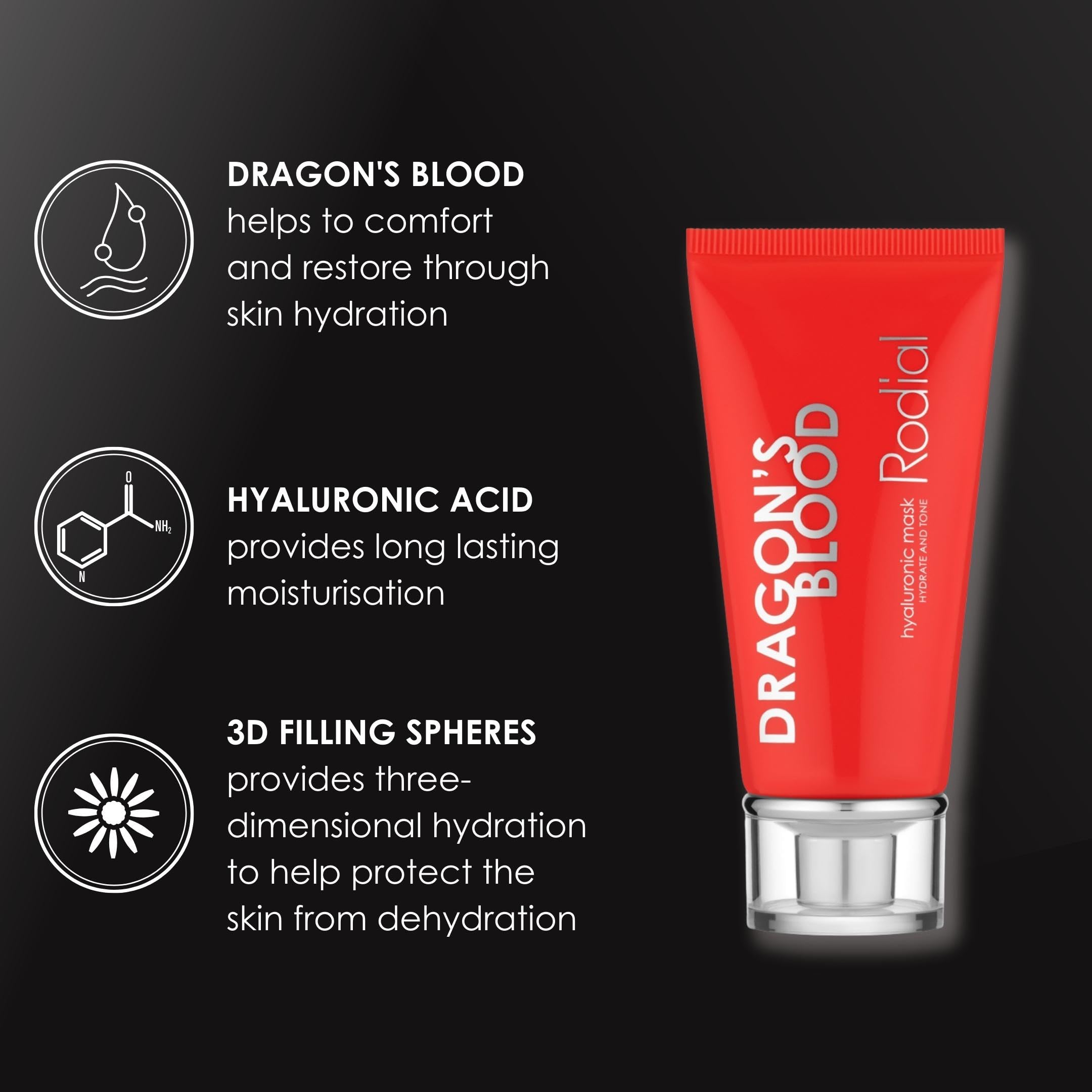 Rodial Dragon's Blood Hyaluronic Mask 50ml/1.7oz