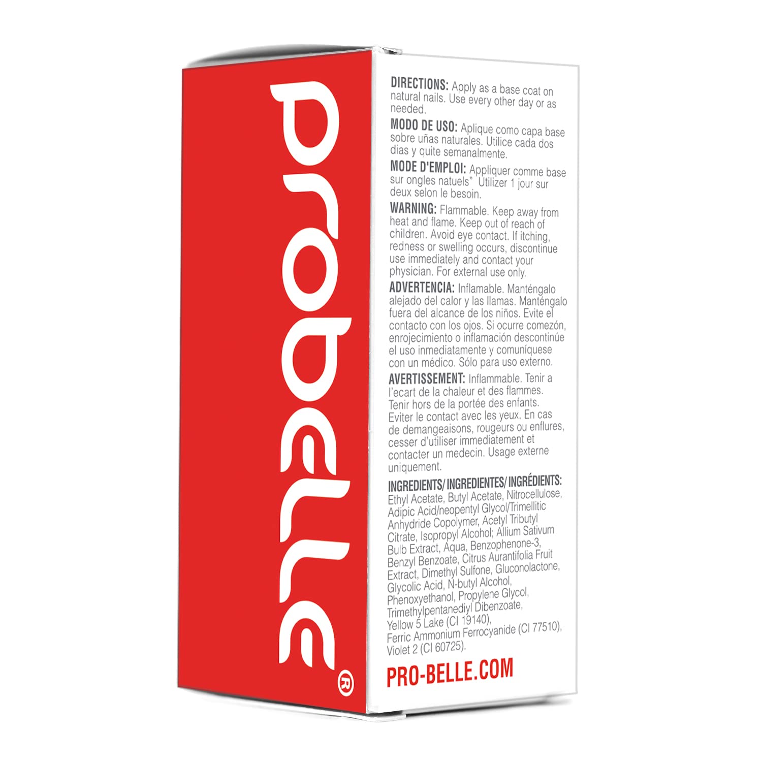 Probelle Formula 2 Nail Maintenance With Garlic And Lime. 5 Fl Oz/ 15 Ml