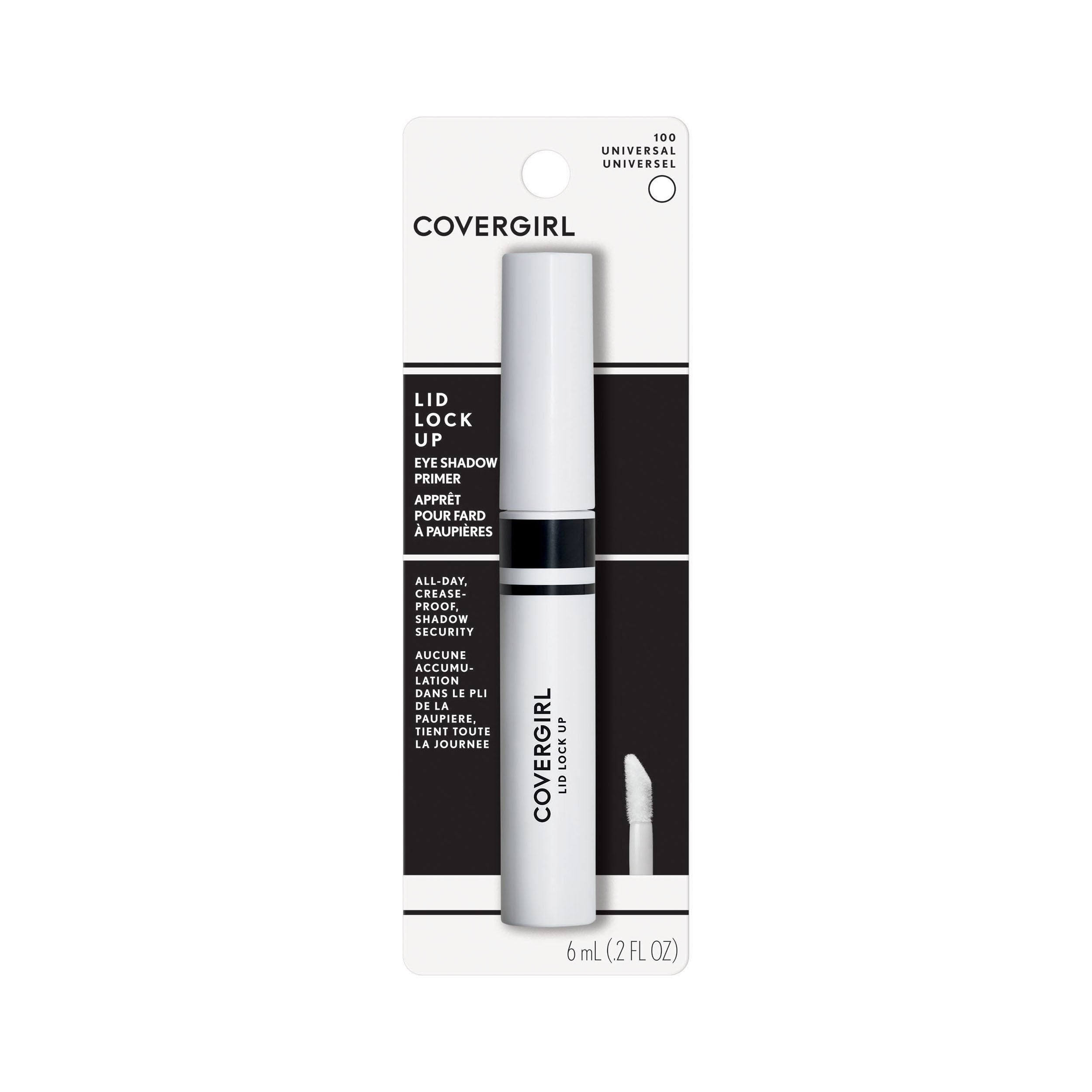 Covergirl Lid Lock Up Eyeshadow Primer, Clear, 0.06 Pound