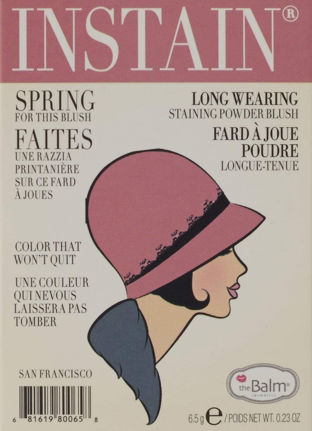 theBalm Instain Make-Up Powder, Houndstooth, 0.23 oz.