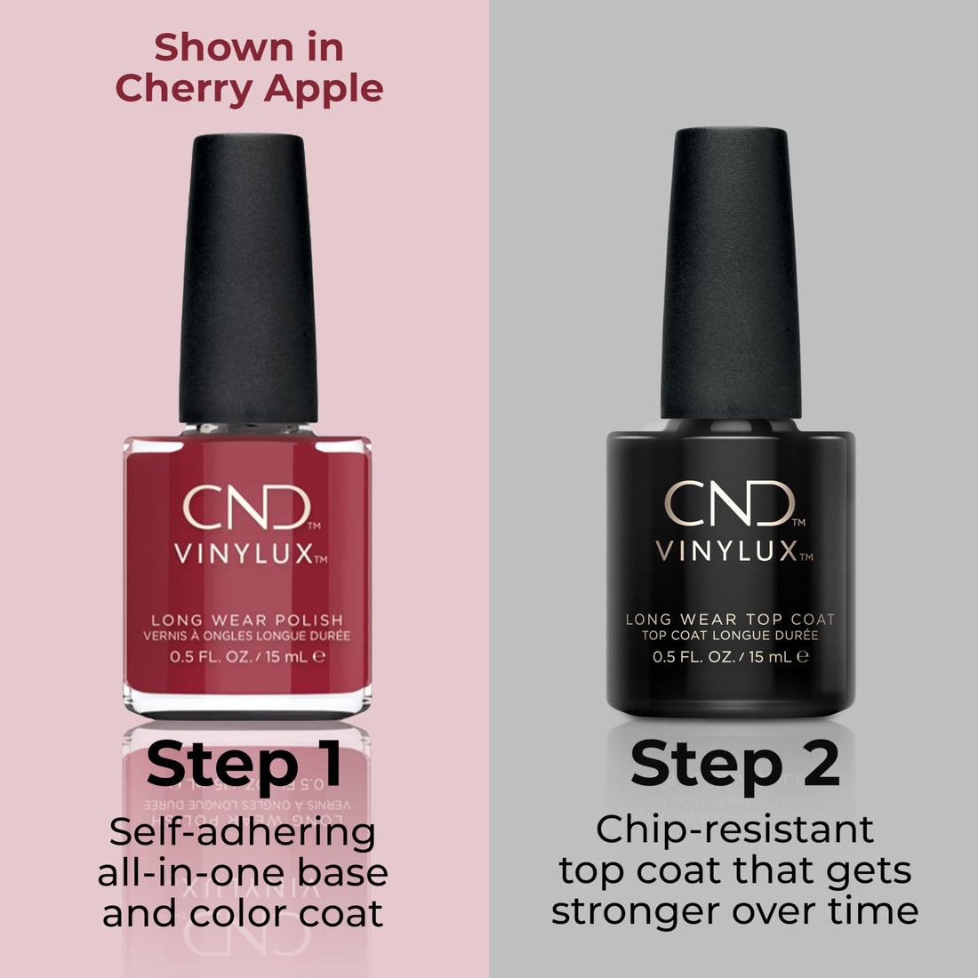 CND VINYLUX Red Baroness Nail Lacquer