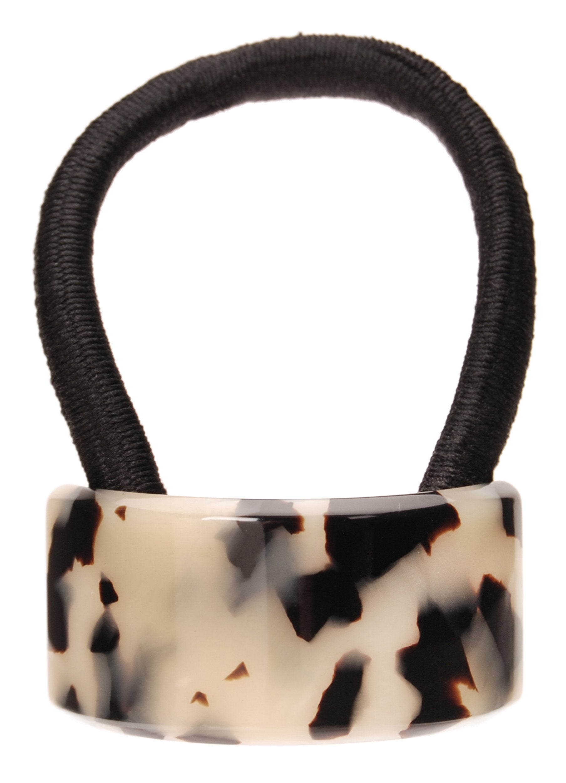 Ivory Tokyo : France Luxe Rectangle Ponytail Holder - Ivory Tokyo