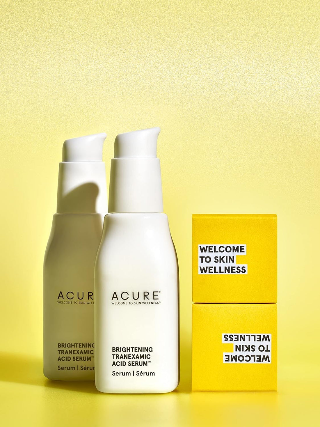 ACURE Brightening Tranexamic Acid Serum - Achieve Brighter Glowing Skin, Reduce Discoloration - Formulated with Tranexamic Acid, Niacinamide, Kojic Acid - Nighttime Skincare - 100% Vegan - 1 fl oz