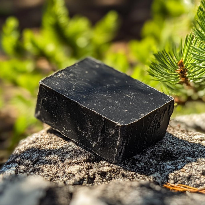 SoapFactory Dandruff Shampoo Bar for Oily Hair, Organic Hair Soap with Activated Charcoal for Men and Women, 100% Natural, Vegan, Handmade, 3 ounce