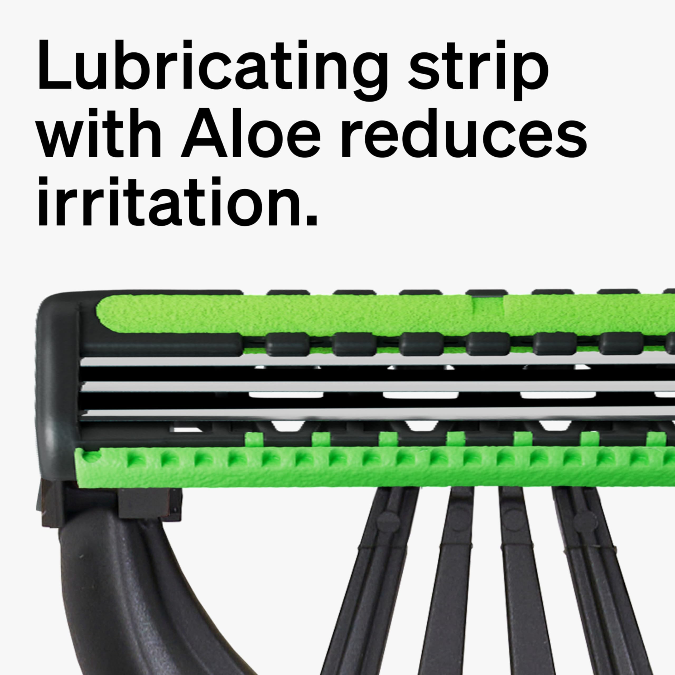 Schick Xtreme 3 Sensitive Original Disposable Razors for Men, 12 Count