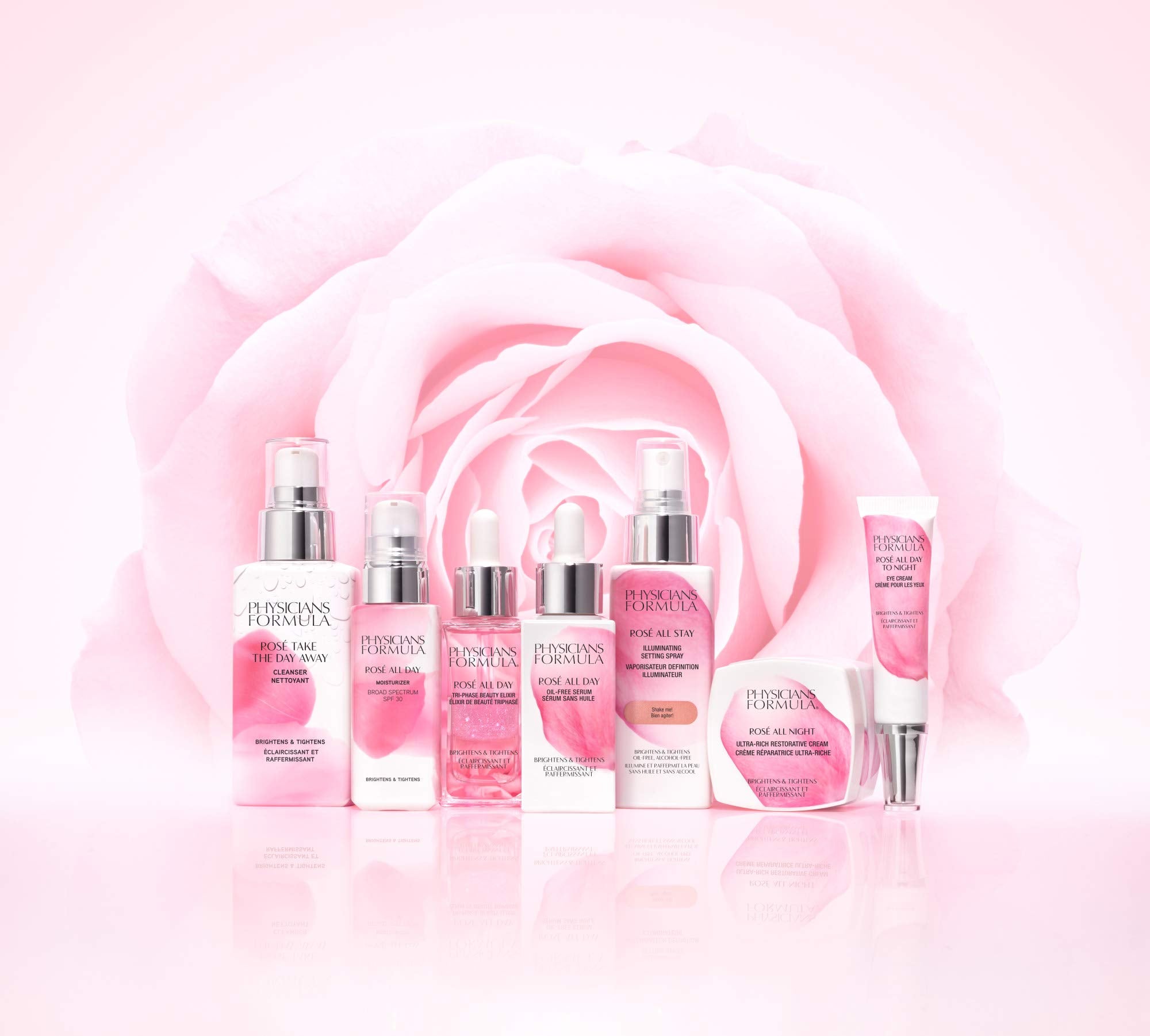 Physicians Formula Rosé All Day To Night Eye Cream, Dark Circles, Puffiness, Bags Under Eyes, Wrinkles | Dermatologist Tested, Clinicially Tested, Hypoallergenic