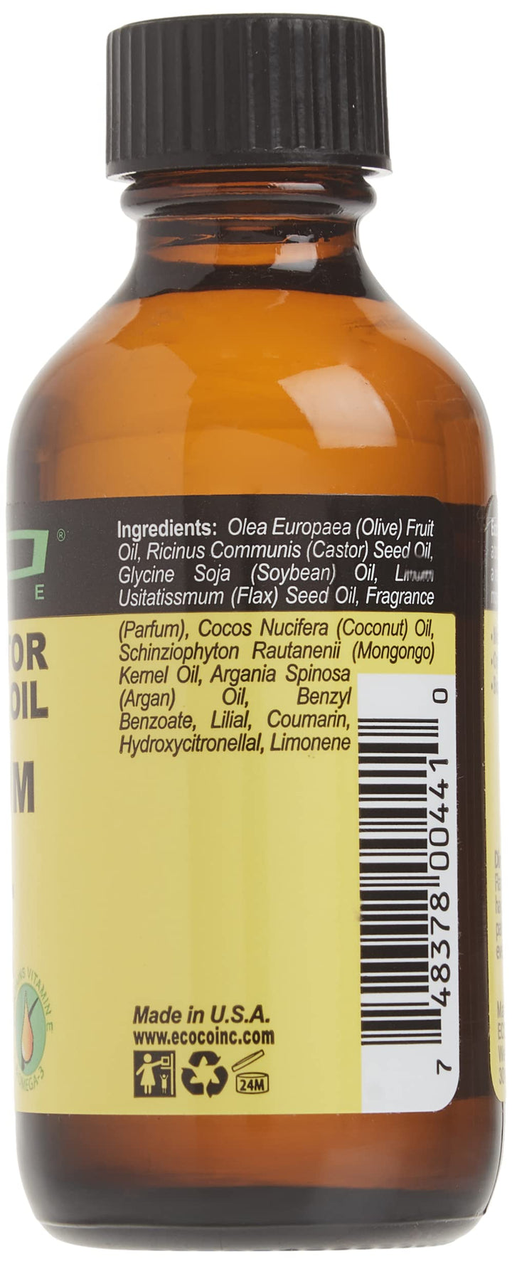 Nvey Eco Eco Maximum Hair Growth Oil [Black Castor & Flaxseed Oil] (2oz)