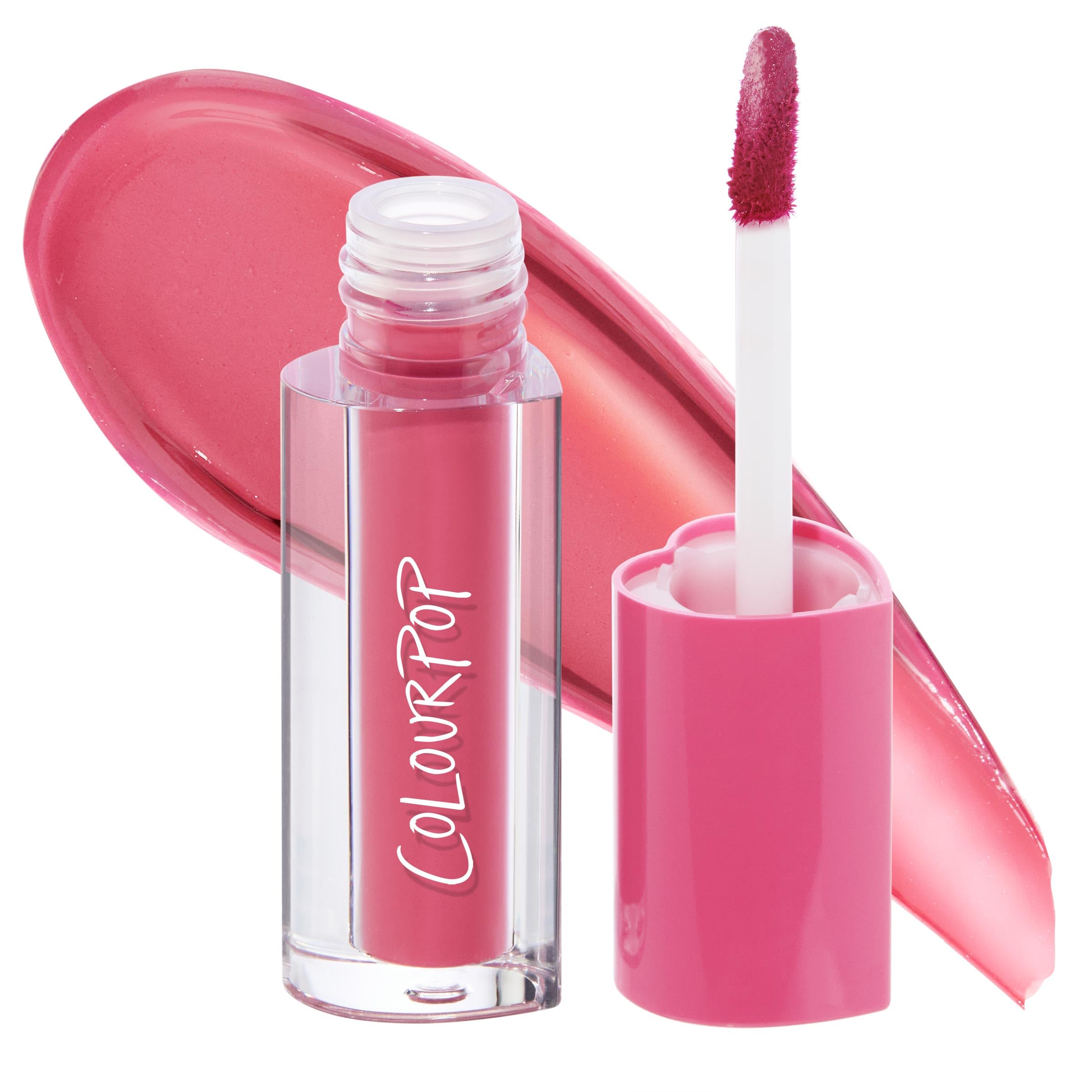 ColourPop HydraPop Glossy Lip Stain - 2-in-1 Hydrating Gloss-to-Tint Lip Color - Infused with Antioxidant-Rich Guava, Lychee & Squalane - Mantra (0.11 Fl Oz)