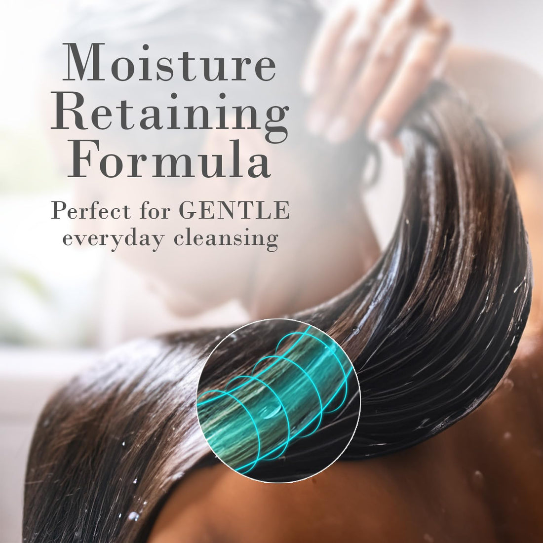 VoCÊ Haircare Gentle Wash Vegan & Cruelty-Free Shampoo | Clean Haircare, Color Safe, Paraben and Sulfate Free, Ultra Radiance, Hydrating, Shine Enhancing (8.5 oz | 250 ml)