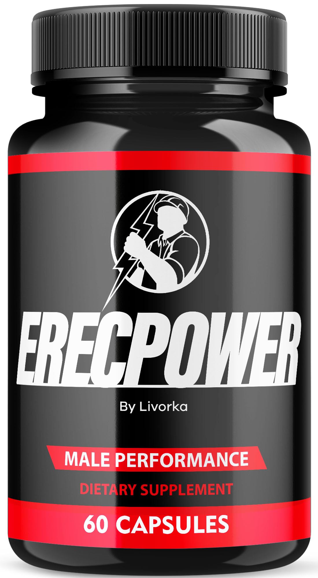 Erecpower for Men Capsules, Erecpower Pills, Erecpower Male Performance, Erecpower Capsules, Erecpower Capsules Multivitamin Men Health, Erecpower Advanced Formula, 60 Capsules for 1 Month