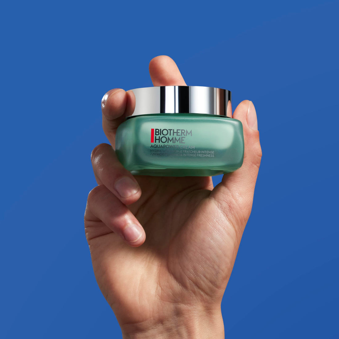 Biotherm Homme Aquapower Hydrating Cream Moisturizer for Men, P.Antartica, Mannose & Hyaluronic Acid 72H Long-lasting Concentrated Hydrator, Reinforces Natural Hydrating System, 1.7 Fl. Oz.