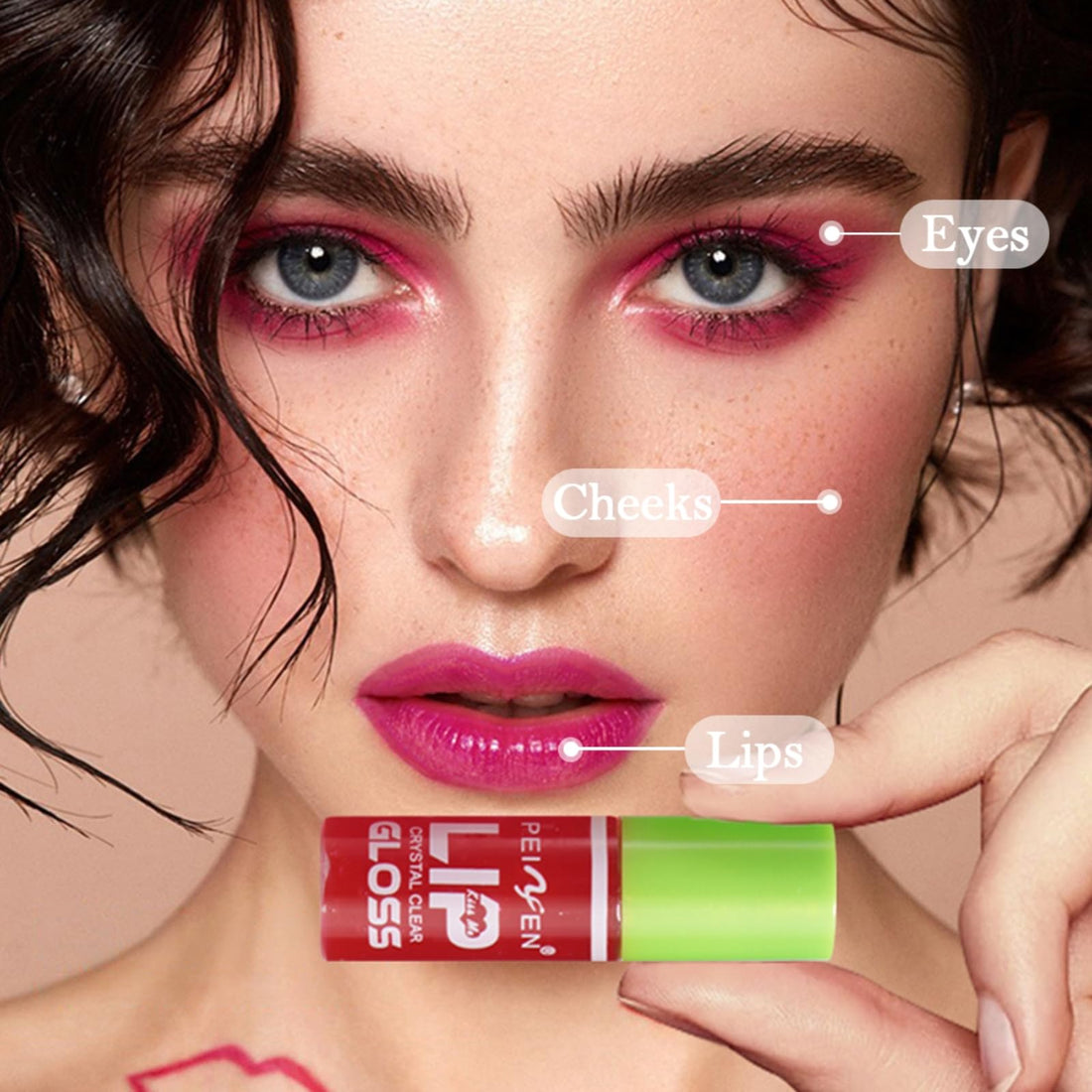 ZAMANIYA 6 Colors Lip Gloss Set,Mini Fat Oil Lip Drip,High Shine Plumping Lip Oil and Clear Lip Gloss,Long Lasting Moisturizing Non-Sticky Lip Glaze,Soft and Smooth Lip Gloss Pack.