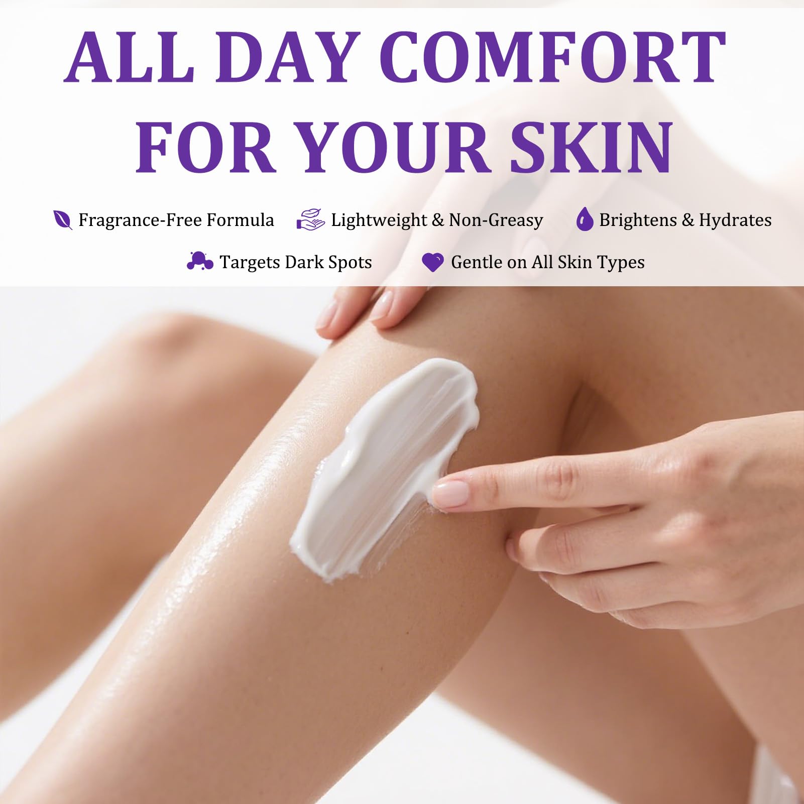 Dark Spot Remover for Body, Skin Bleaching Cream with Vitamin C for Intimate Areas, Skin Lightening Cream Dark Spot Corrector for Underarms, Knees, Elbows, Inner Thighs & Bikini Line,1.7fl oz