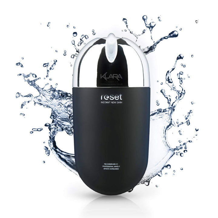 Klara Cosmetics Reset Gel Cleanser Exfoliant Face Body Honey Olive Bamboo Extract Instant Result Men Women, Clear