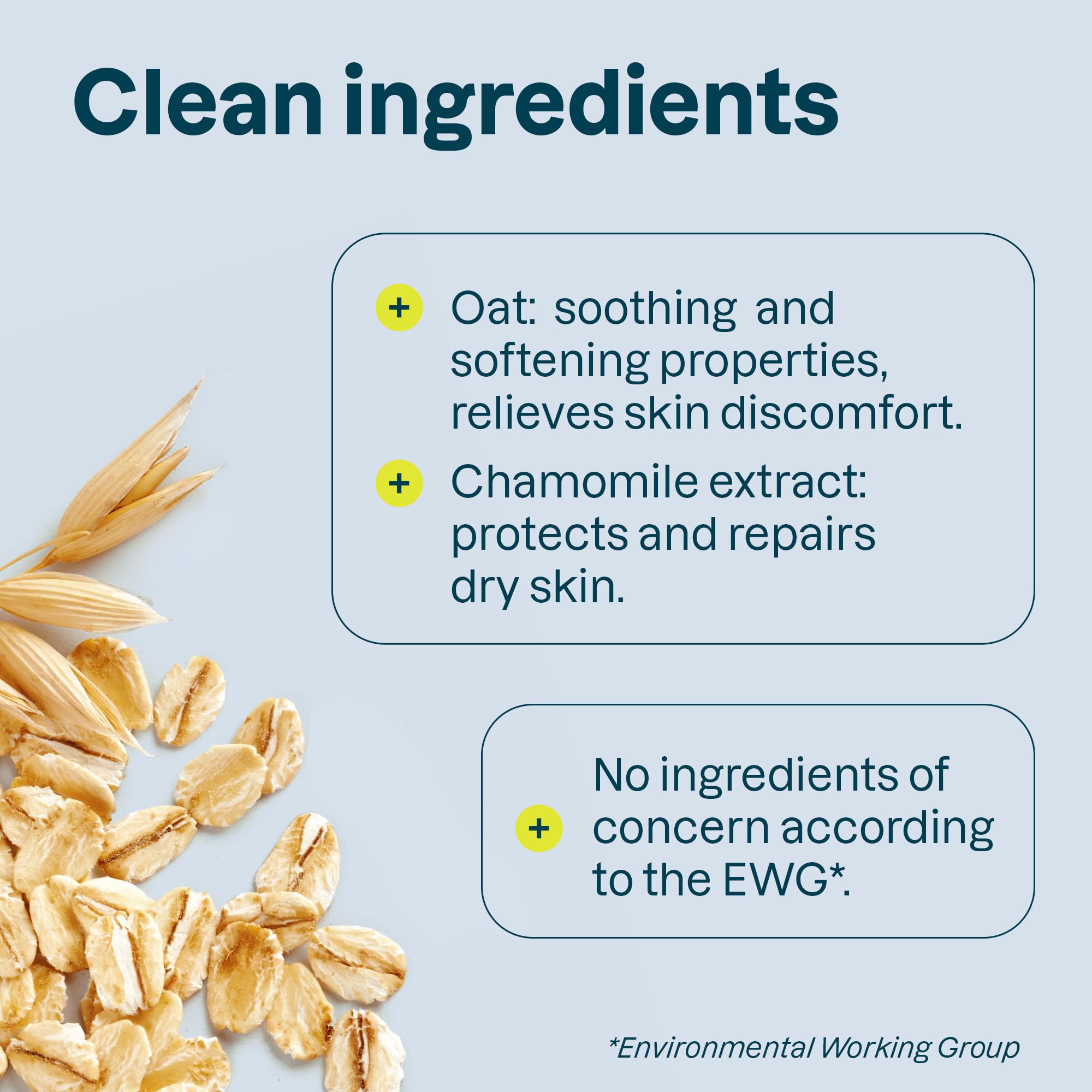 ATTITUDE Soothing Body Lotion for Dry & Sensitive Skin, With Oatmeal, EWG Verified, Dermatologist-tested & Hypoallergenic, Vegan & Cruelty-free Body Moisturizer, Chamomile, 16 Fl. Oz.