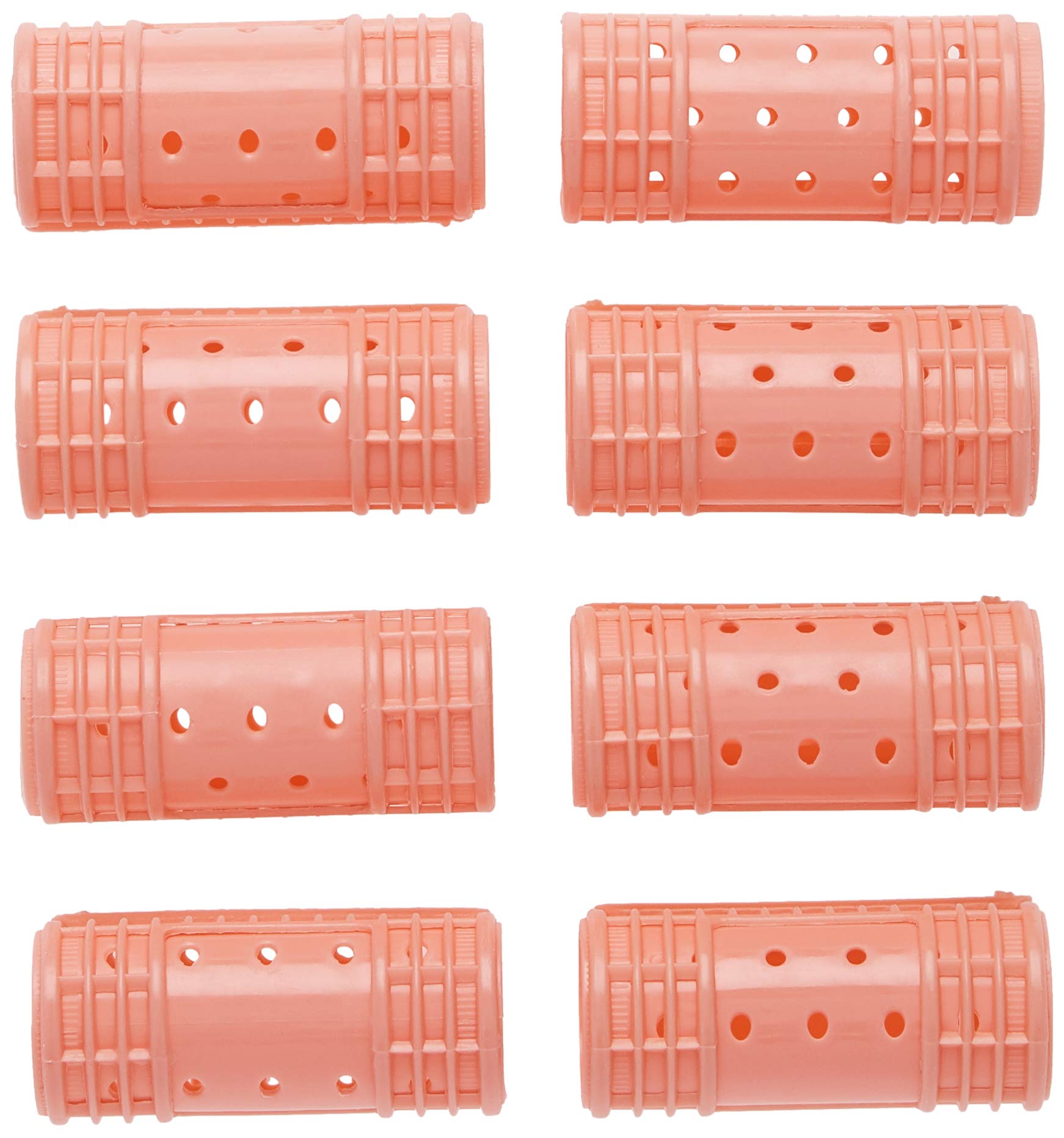 Diane Snap-on Magnetic Rollers, Pink, 1-1/8, 8/bag