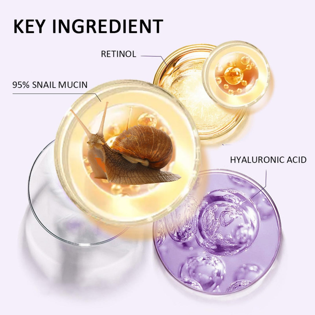 Retinol Face Stick, Snail Mucin Face Moisturizer with Retinol Day & Night Lifting & Firming Anti Wrinkle Facial Moisturizer Balm Stick Nourishing Anti Aging Repair Cream for All Skin Types