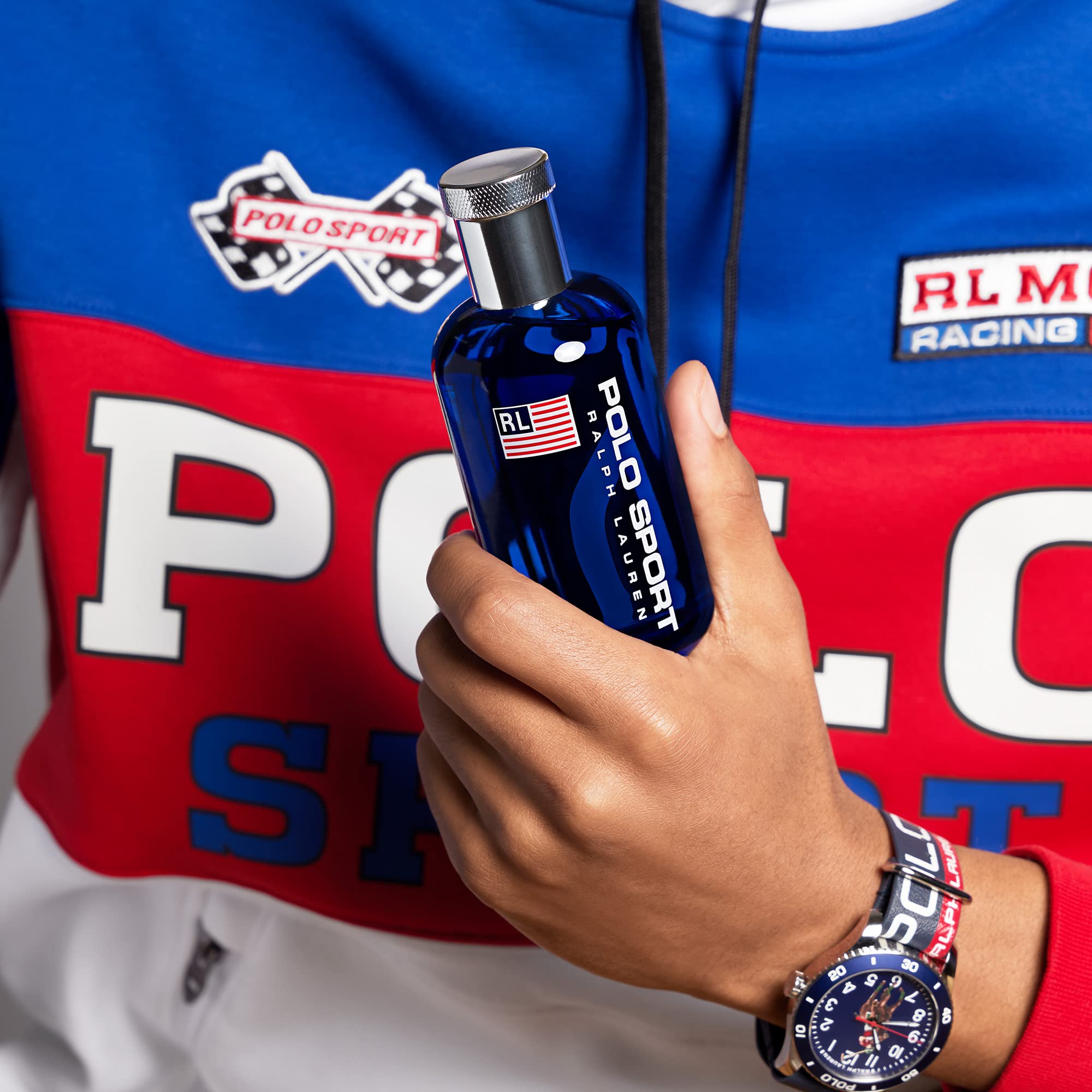 Ralph Lauren Polo Sport Eau de Toilette Spray for Men 4.2 Ounce