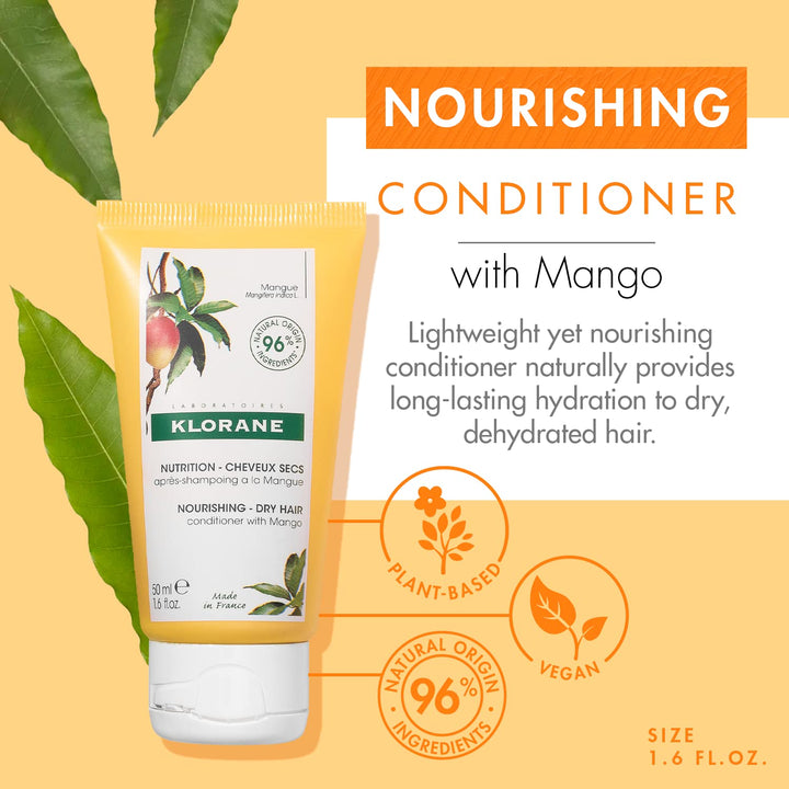Klorane Klorane Conditioner with Mango Butter - Travel Size