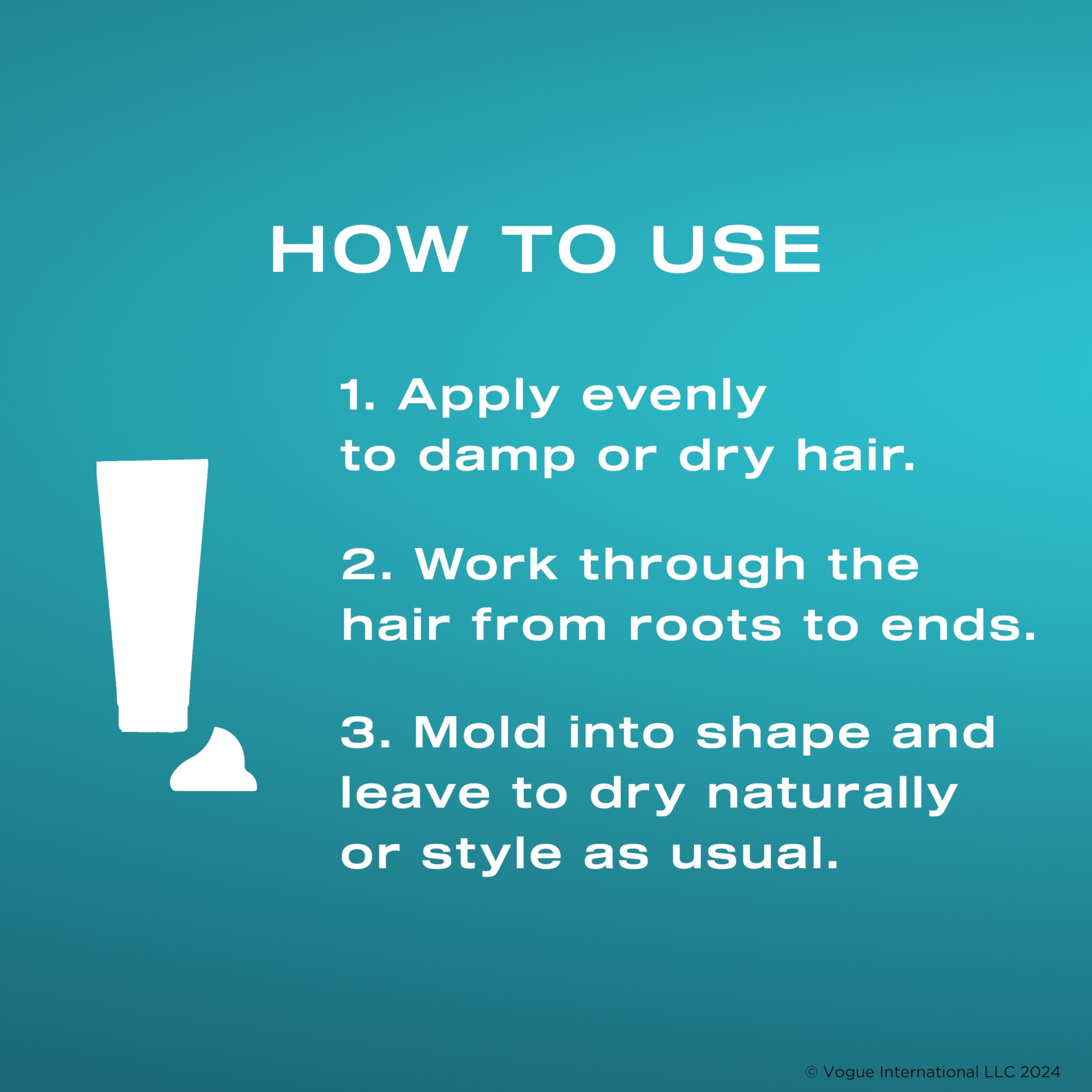 OGX Antioxidants + Touchable Hold Gel, Medium Hold Hair Styling Gel for 24 Hour Definition & Frizz Control, Anti-Humidity Hair Gel with a Soft, Non-Sticky Texture, Paraben-Free, 6 fl. oz