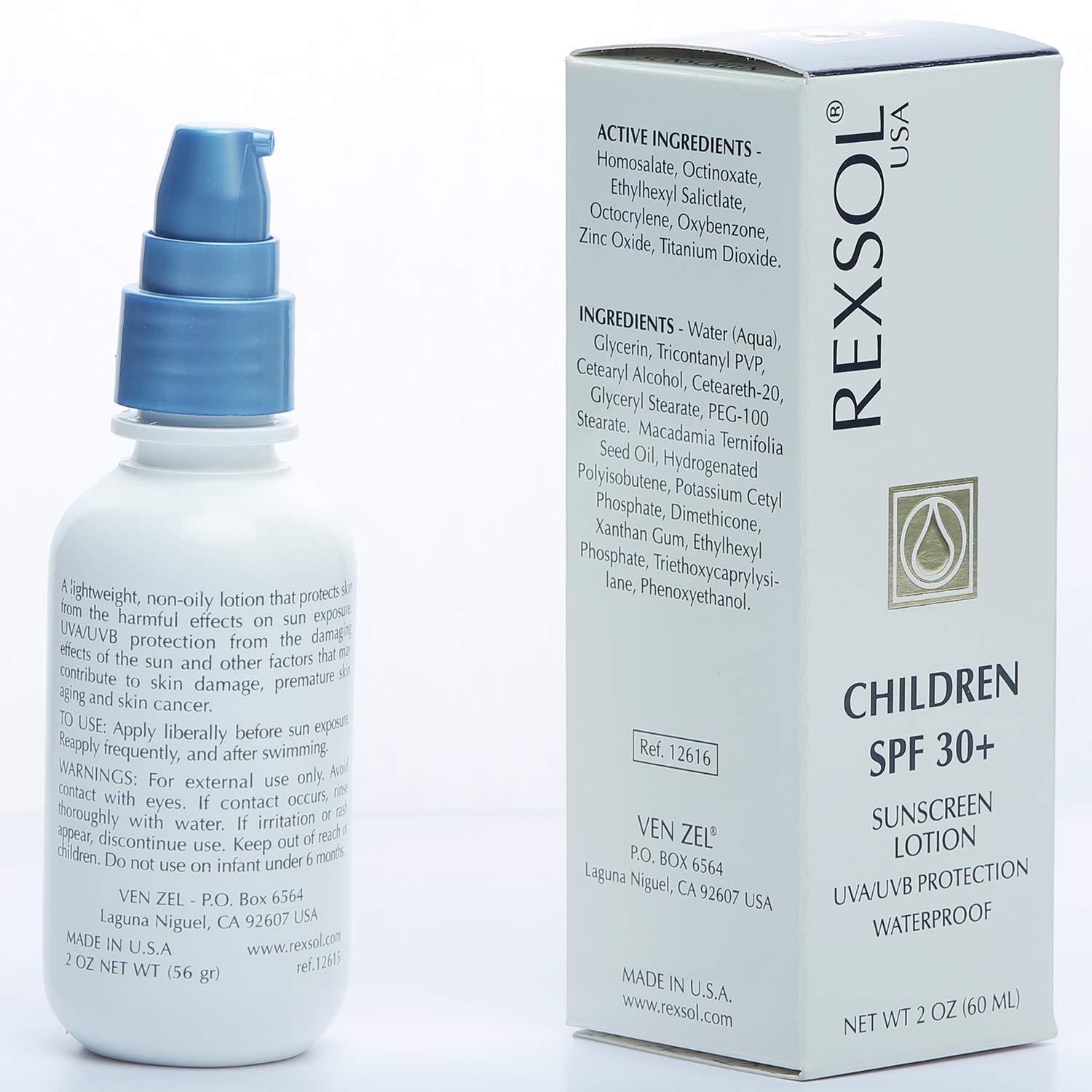 REXSOL Children SPF 30+ Sunscreen UVA/UVB Protection...