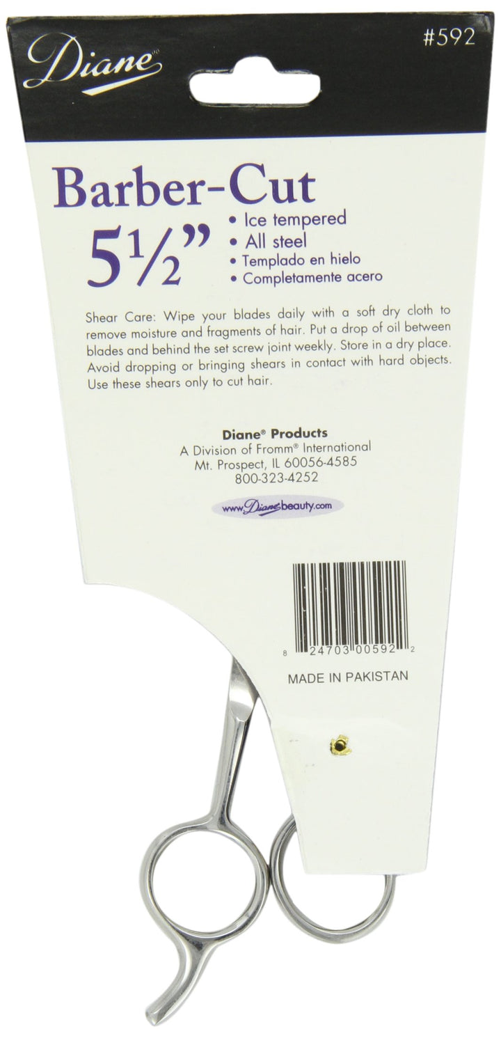 5 1/2 Inch : DianeBalsam Barber Shear-D592
