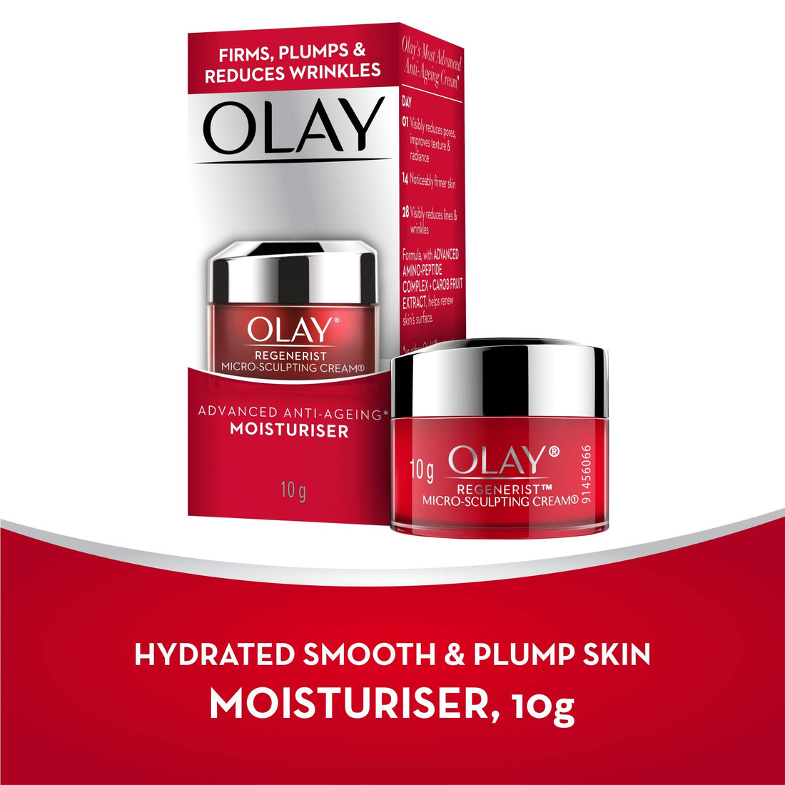 Olay Day Cream: Regenerist Microsculpting Mini Moisturiser (non SPF), 10g/0.35oz