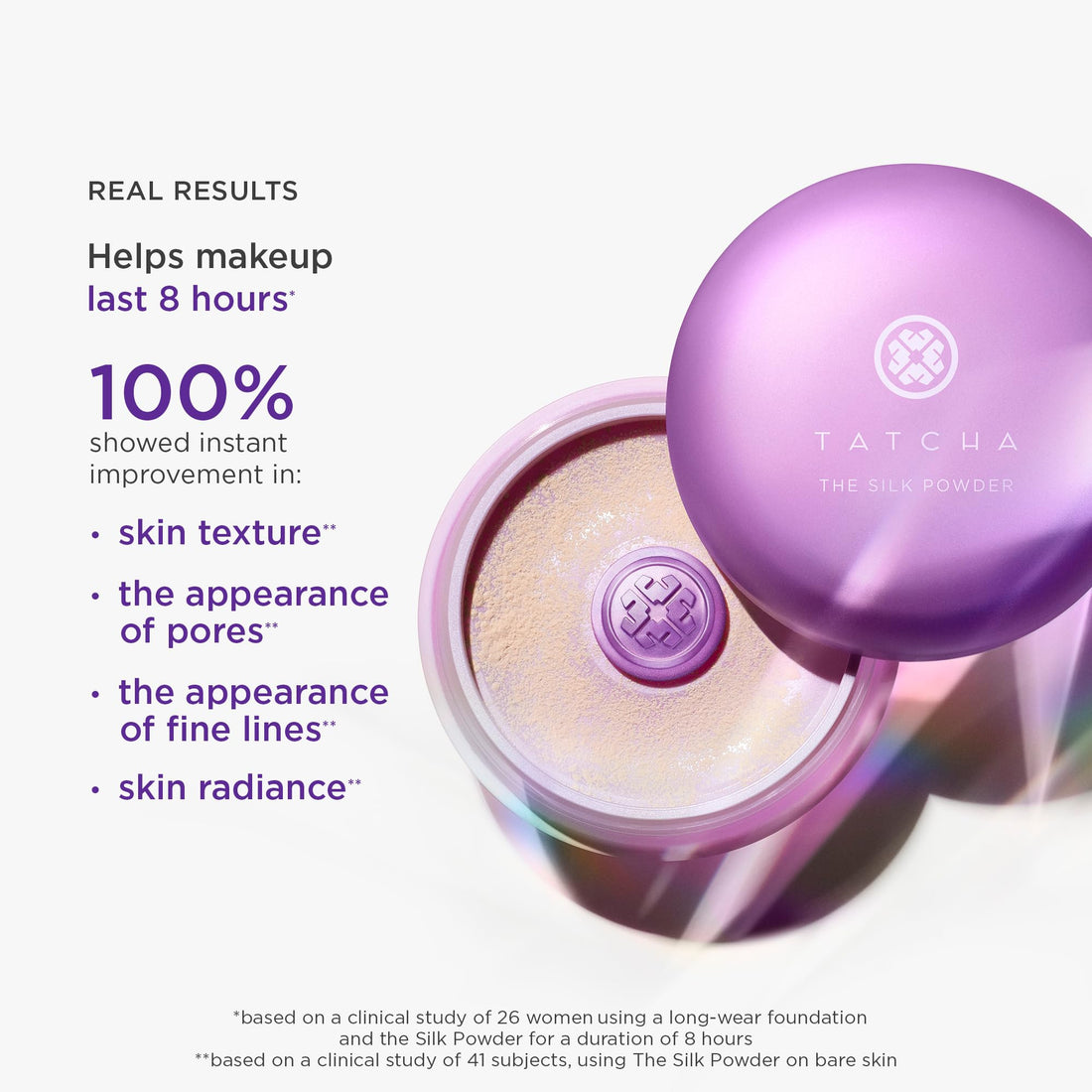 Tatcha The Silk Powder | Protective Setting Powder | Helps Makeup Last Longer, Blurs Pores & Provides a Translucent, Soft-Radiant Finish, 20 G| 0.7 oz