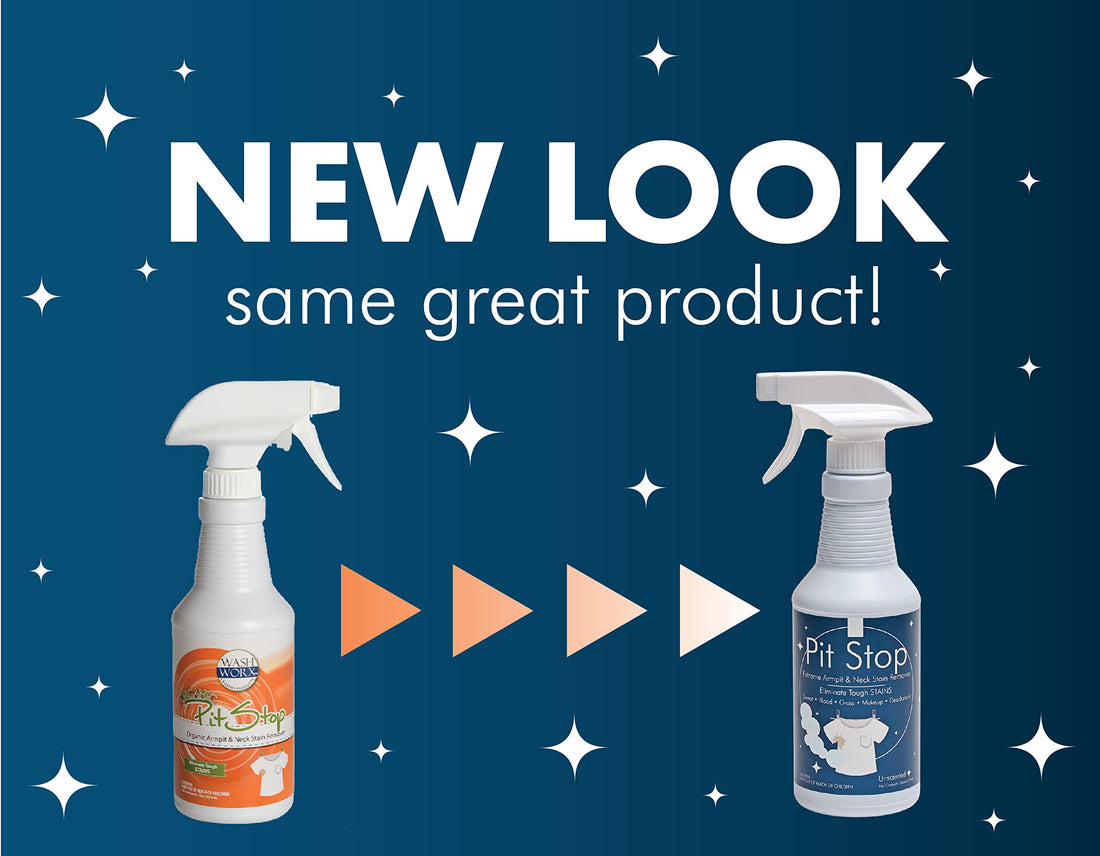 Pit Stop - Sweat Stain & Deodorant Stain Remover, Multi-Stain & Multi-Purpose Formulated Spray, Safe for All Fabrics - 16 Ounces