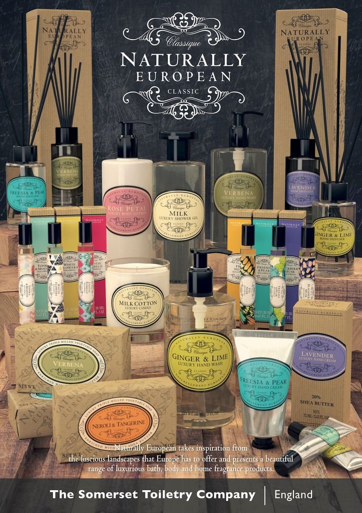 Naturally European Freesia and Pear Luxury Body Lotion