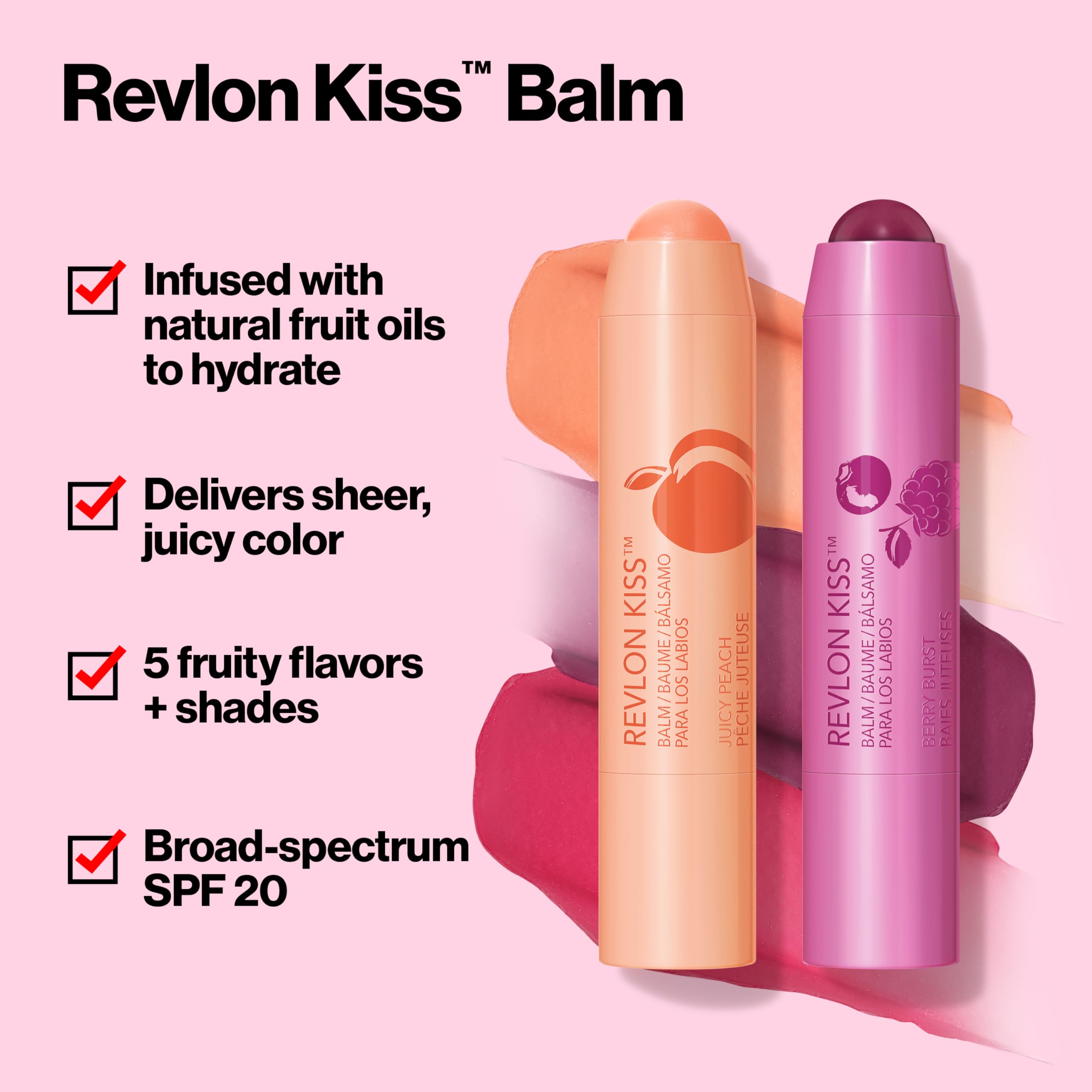 Revlon Kiss Lip Balm, Juicy Peach