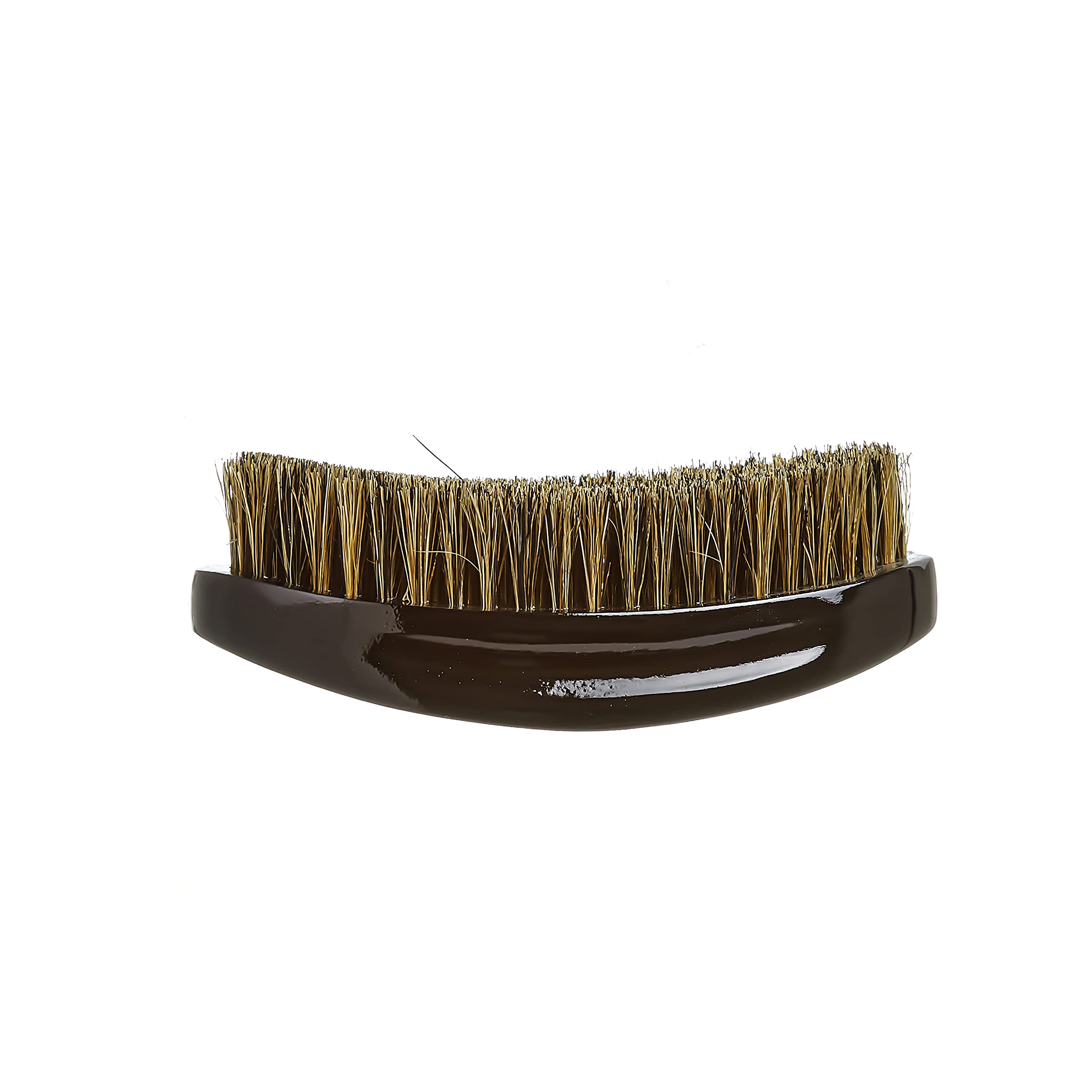 RED by KISS 360 Power Wave X Bow Wow Curved Palm Boar Brush 100% Natural Medium Soft Bristles
