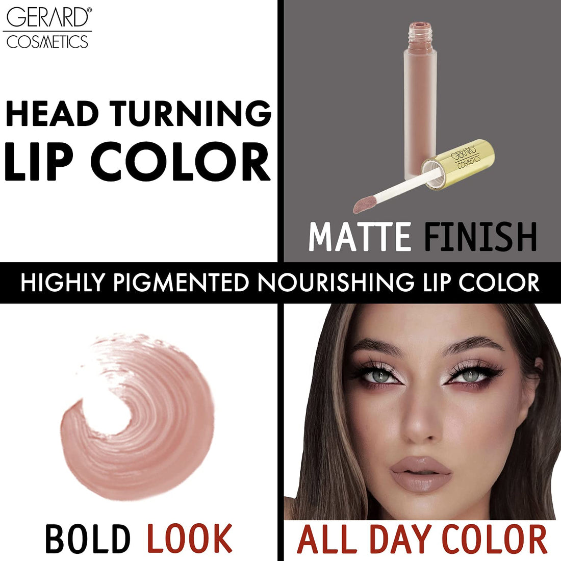 Gerard Cosmetics Bare it All Hydra-Matte Liquid Lipstick