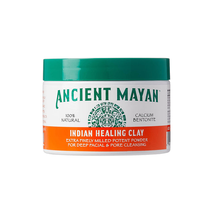 Red by Kiss Ancient Mayan Indian Healing Clay, 100% Natural, For Deep Facial and Pore Cleansing, Deep Hair Conditioning (8 oz.)