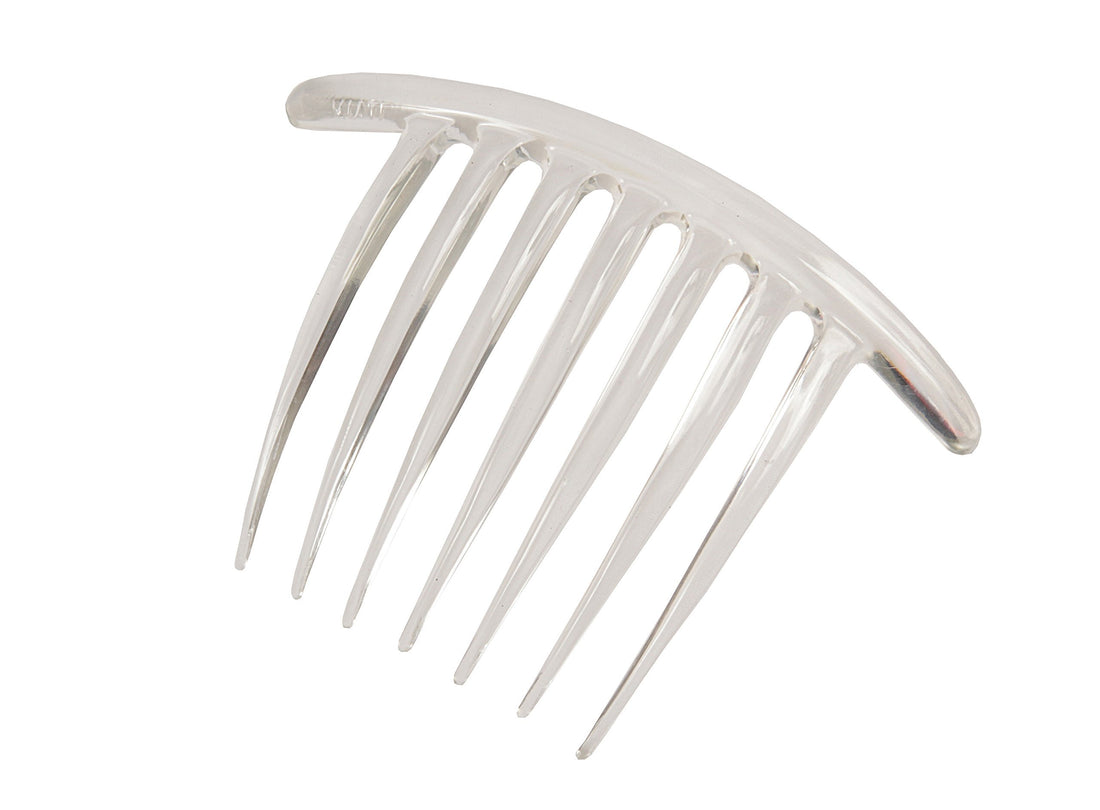 Crystal : Caravan French Twist Comb, Crystal