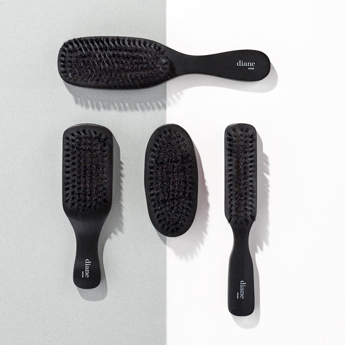 D8166 100% BOAR STYLING BRUSH BLK DI-D8166