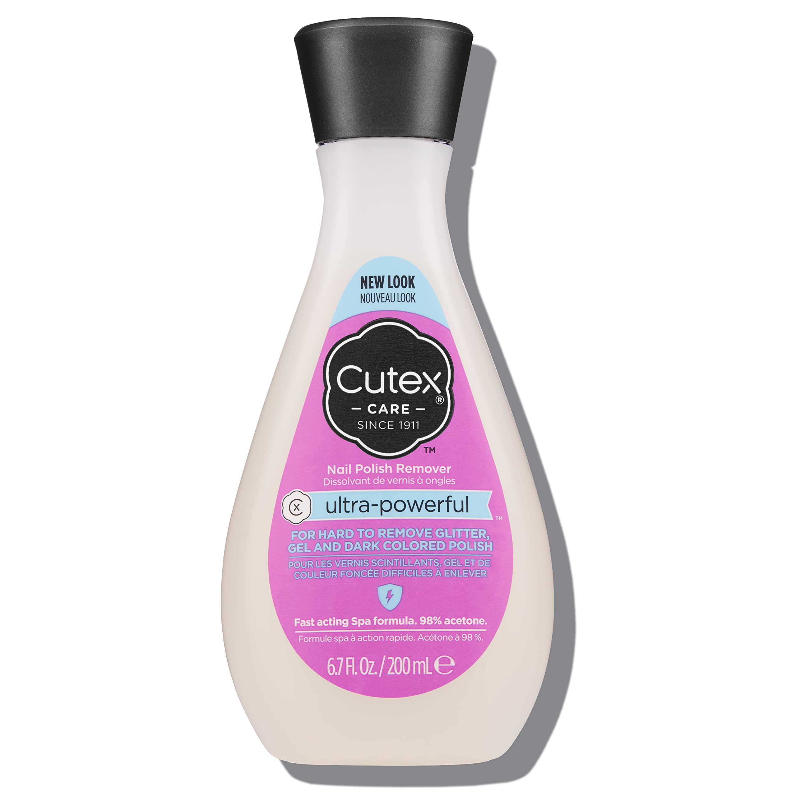 Cutex Ultra-Powerful Nail Polish Remover 6.76 Fl Oz