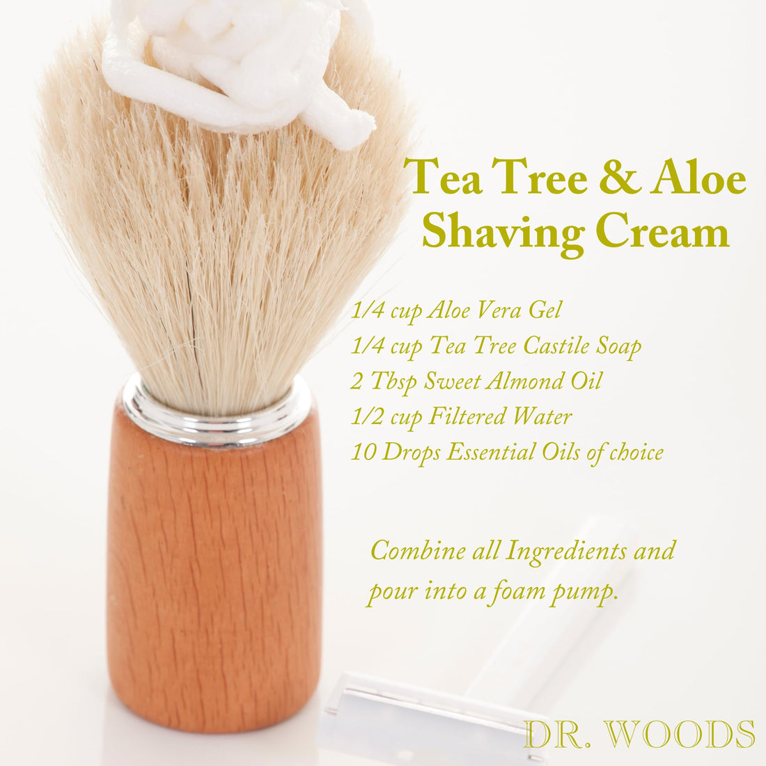 Dr. Woods Tea Tree Liquid Castile Soap - Castile Soap with Pure Tea Tree Oil, Body Wash for Men and Women, Contains Organic Shea Butter, Natural Cleaner for Face, Hands, and Body - 16 Fl Oz