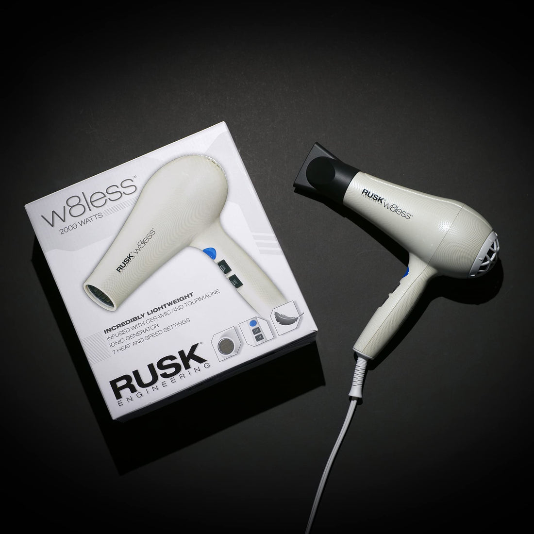Rusk W8Less Dryer 2000W White