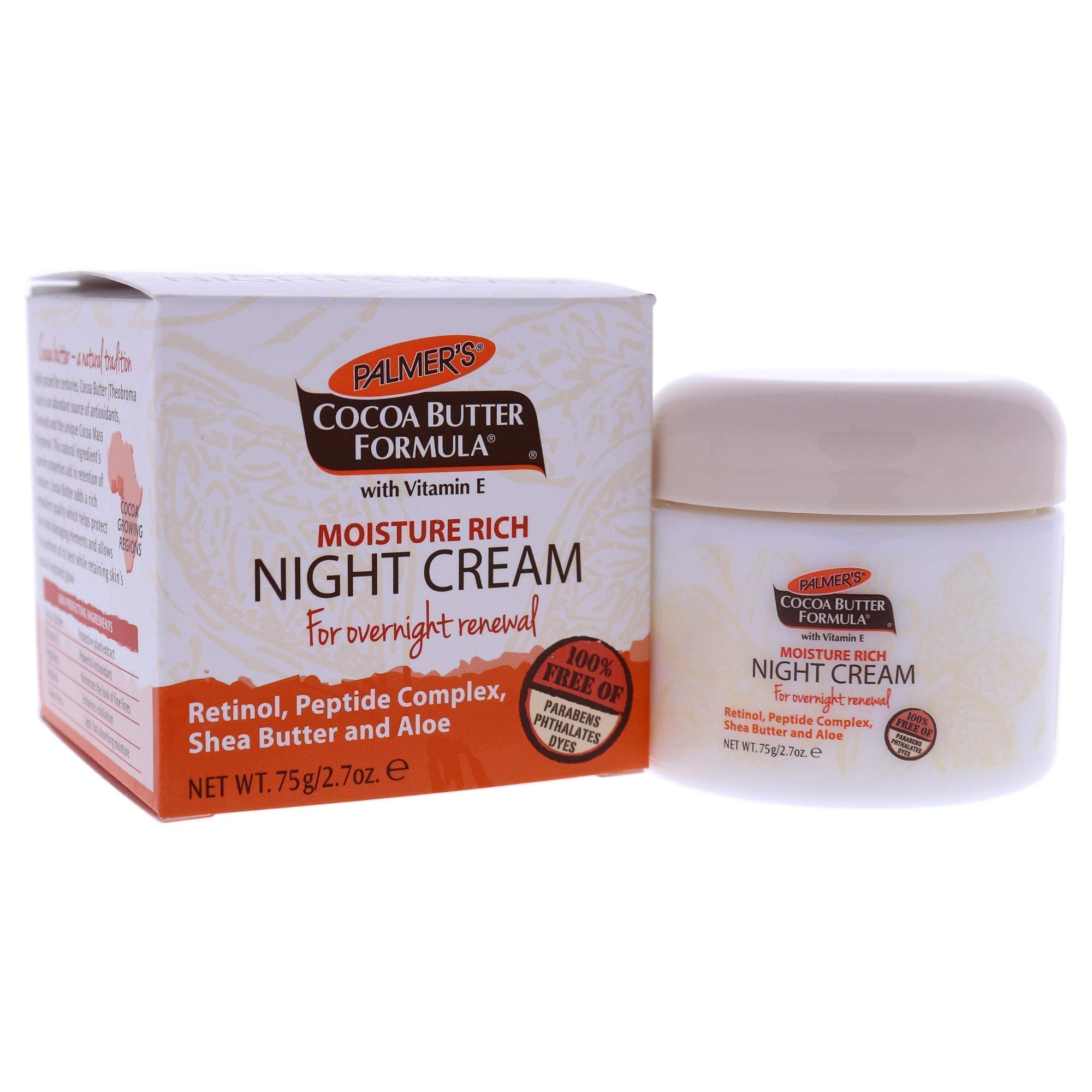 Palmer's Cocoa Butter Formula Moisture Rich Facial Night Cream, 75 g