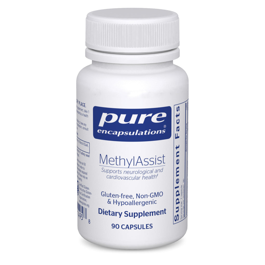 Pure Encapsulations MethylAssist 90's - B Vitamin Complex - Methylation Support* - Heart Health & Brain Health - Non-GMO & Gluten Free - 90 Capsules