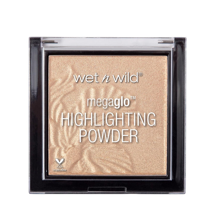 wet n wild MegaGlo Highlighting Powder Warm Gold Golden Flower Crown