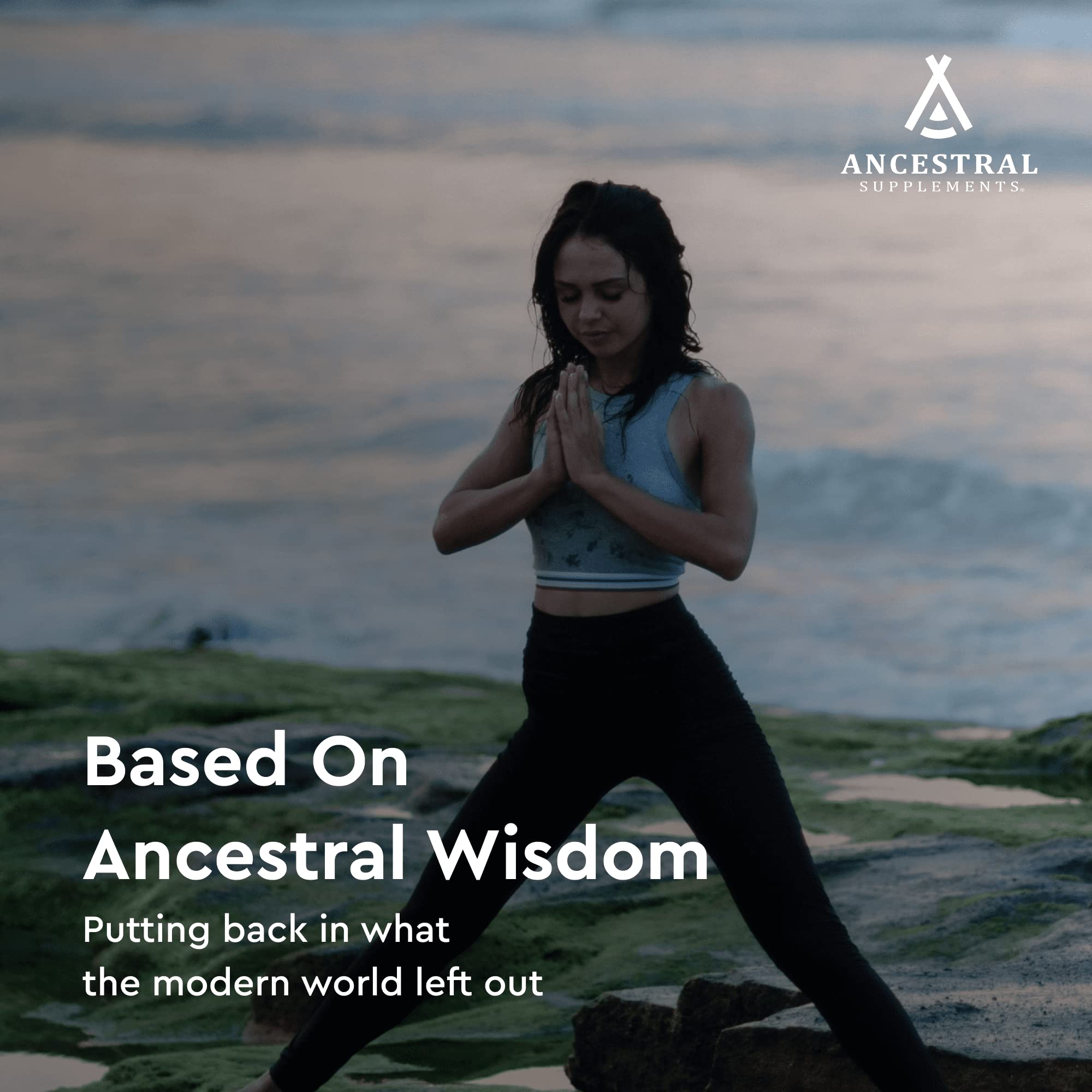 Ancestral Supplements Grass Fed Beef Living Bone Supplement, Bone Meal Capsules Support Bone Health, Oral and Joint Health and Flexibility, Non-GMO, 180 Capsules