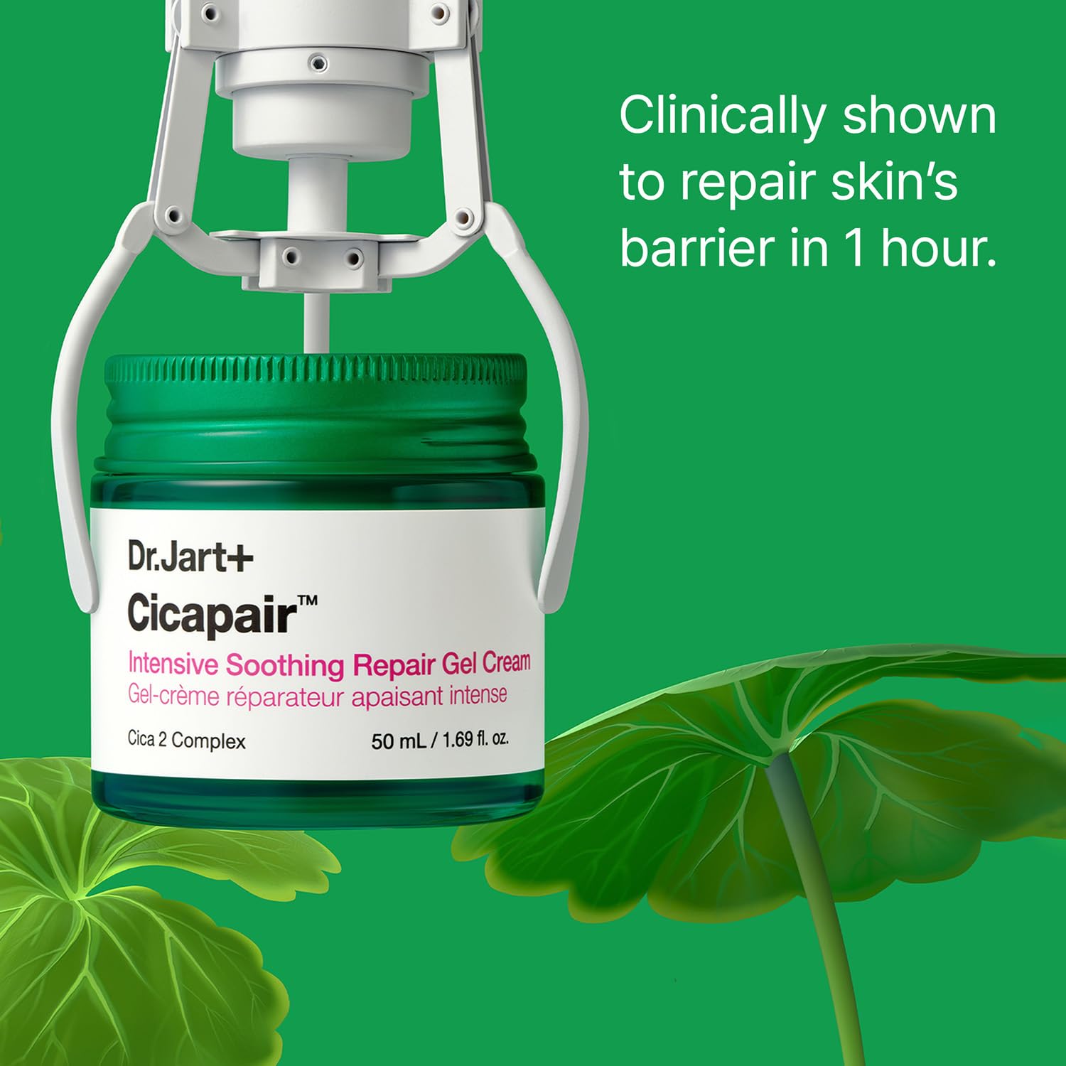 Dr.Jart+ Cicapair™ Cooling Gel Face Moisturizer for Redness and Sensitive Skin with Centella Asiatica | Korean Skin Care, 1.69 Fl Oz