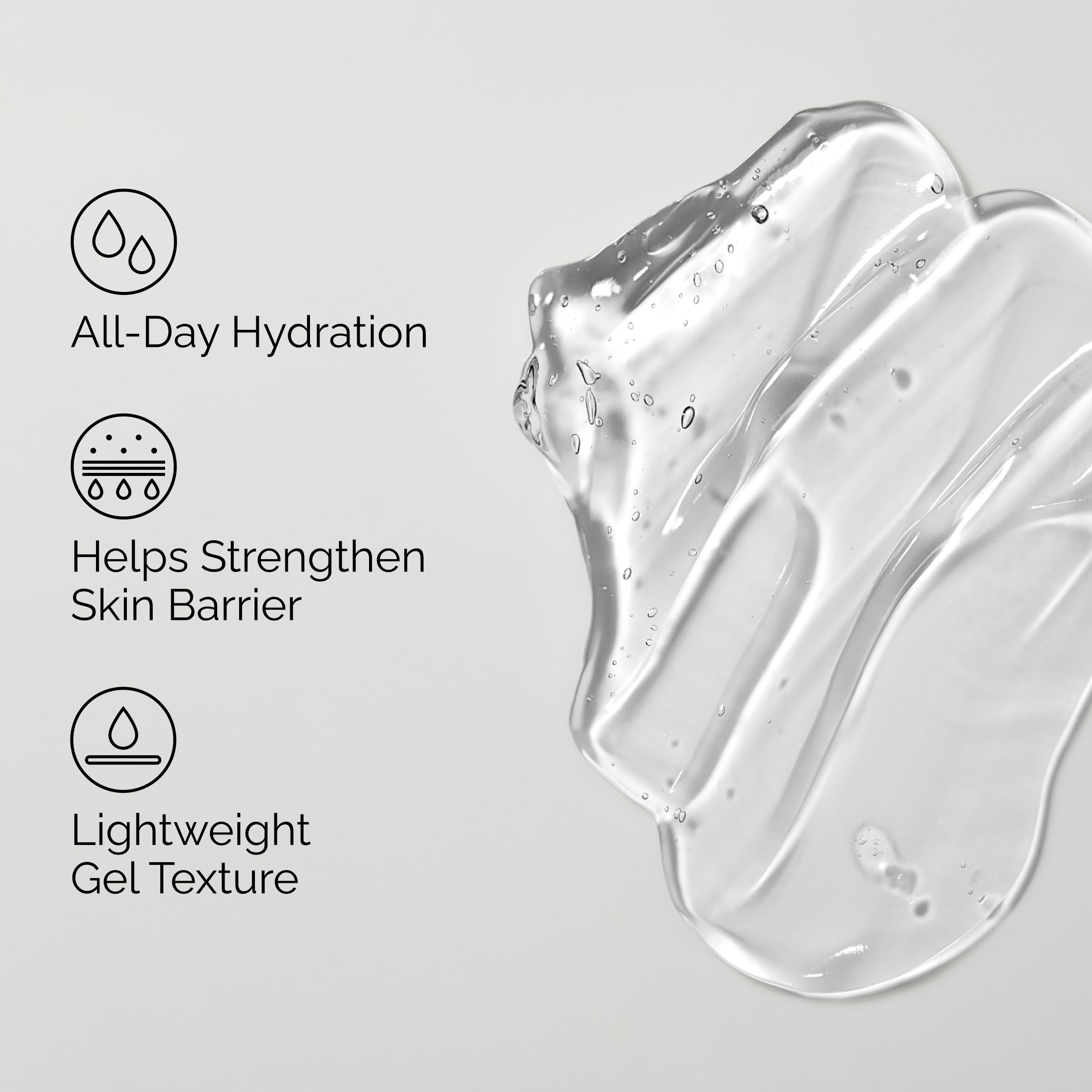 The Ordinary Natural Moisturizing Factors + Beta Glucan, Lightweight Gel Moisturizer for All-Day Hydration, Travel Size, 1 Fl Oz